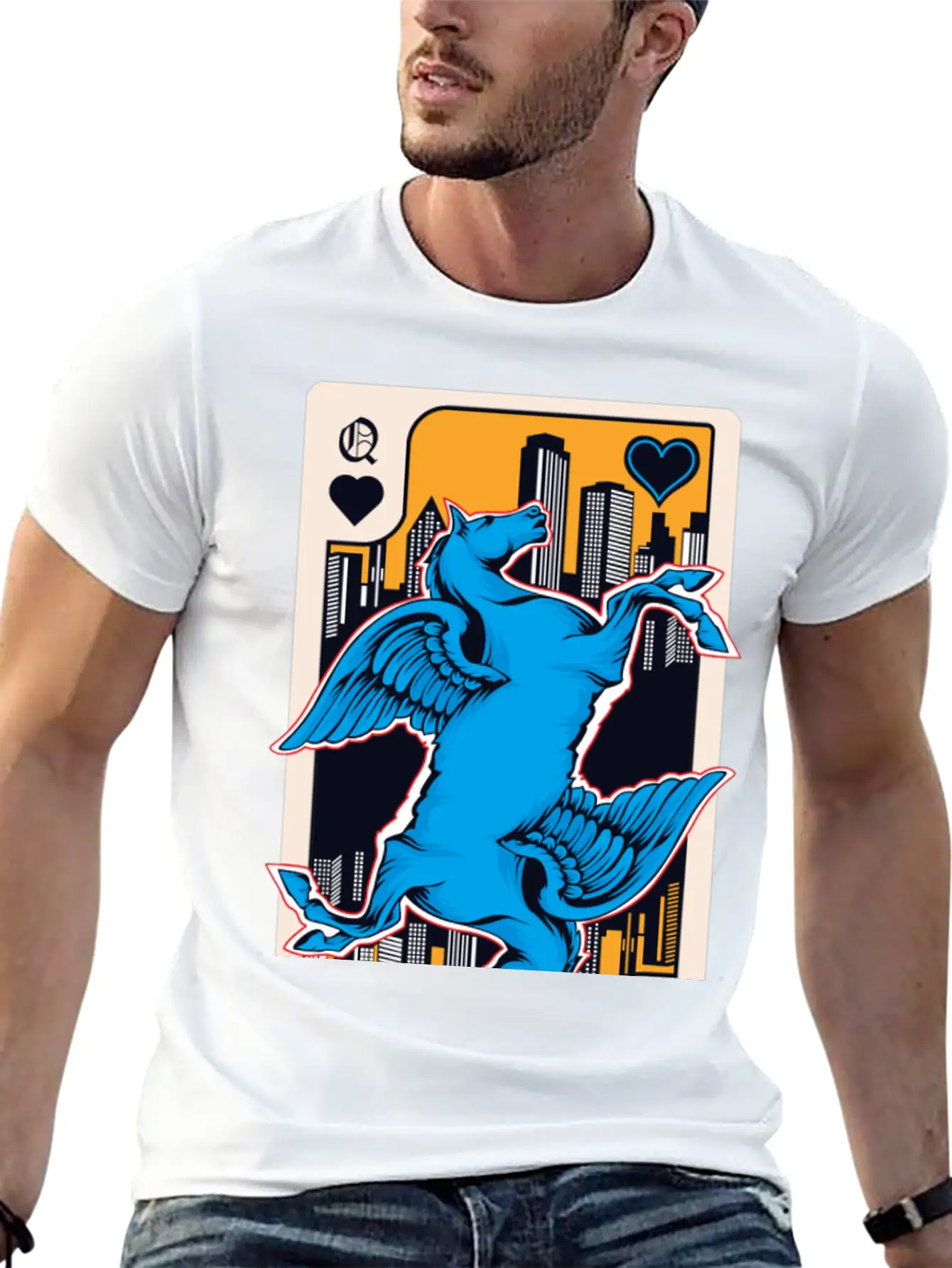 Card Horse Timeless Short Sleeve Tee – Comfy And Minimalist Design
