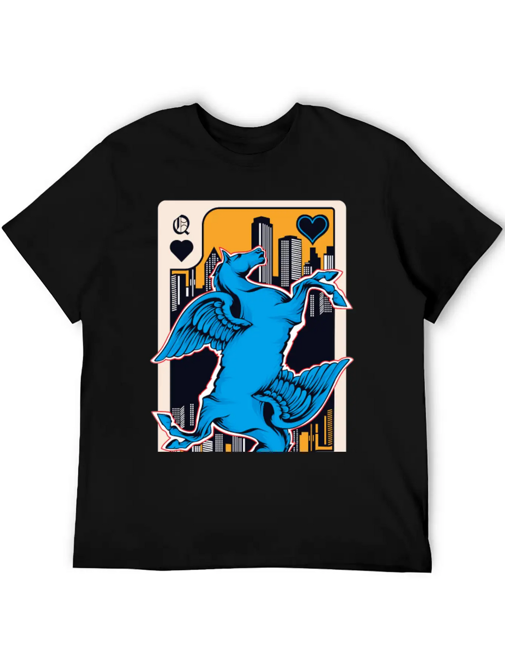 Card Horse Timeless Short Sleeve Tee – Comfy And Minimalist Design