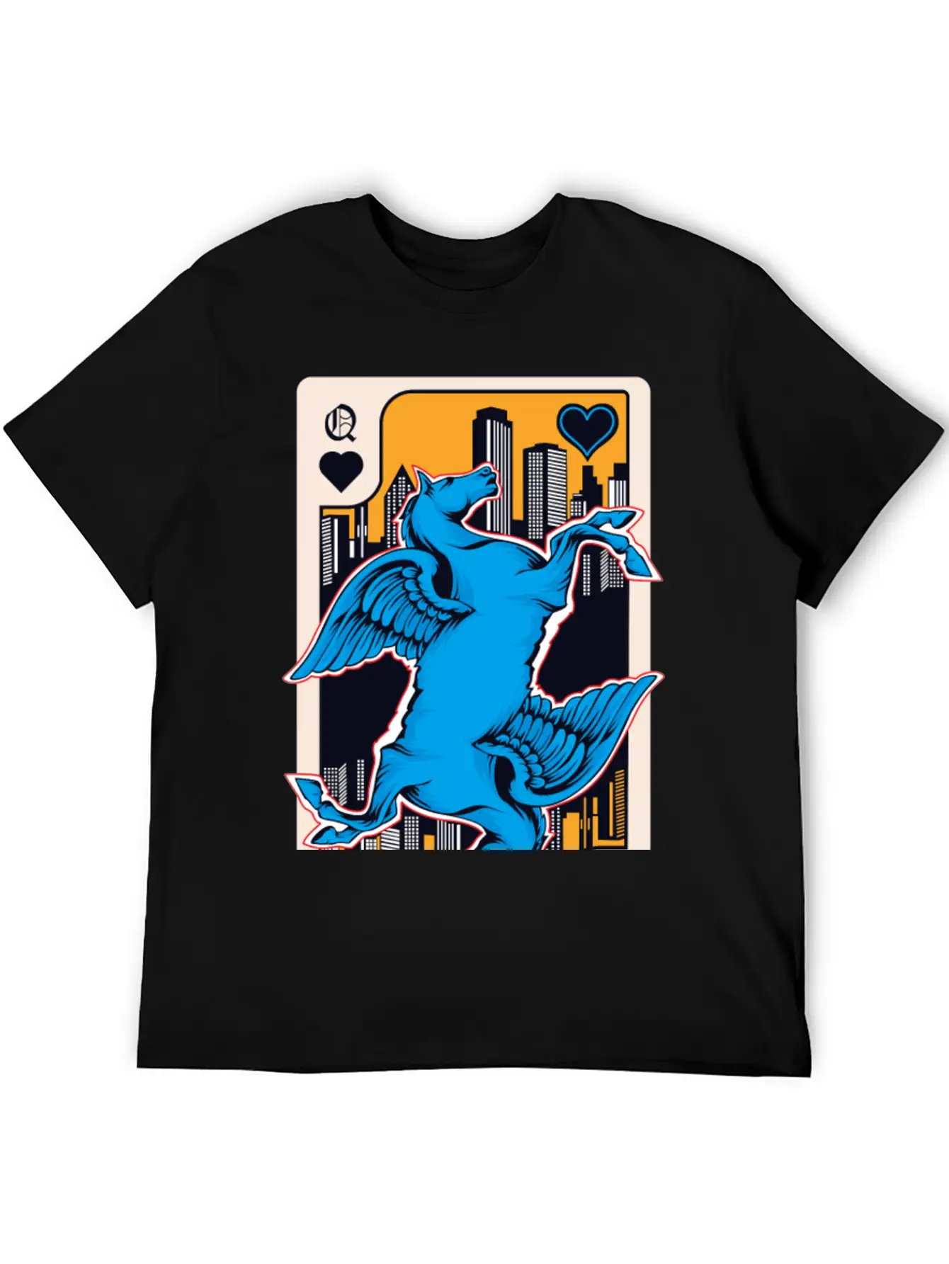 Card Horse Timeless Short Sleeve Tee – Comfy And Minimalist Design