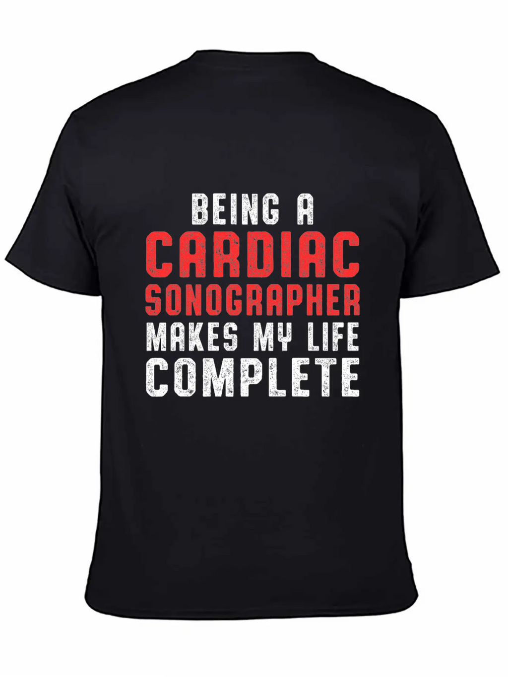 Cardiac Sonographer Echo Tech Complete RDCS Breathable Graphic T-Shirt – Perfect For Casual Days