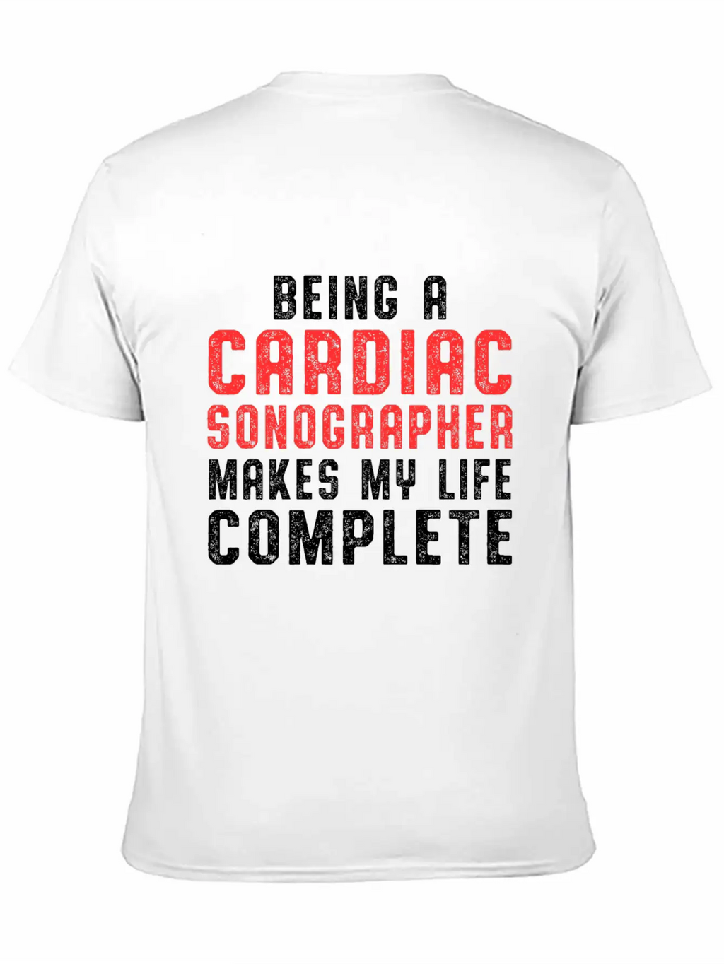 Cardiac Sonographer Echo Tech Complete RDCS Breathable Graphic T-Shirt – Perfect For Casual Days