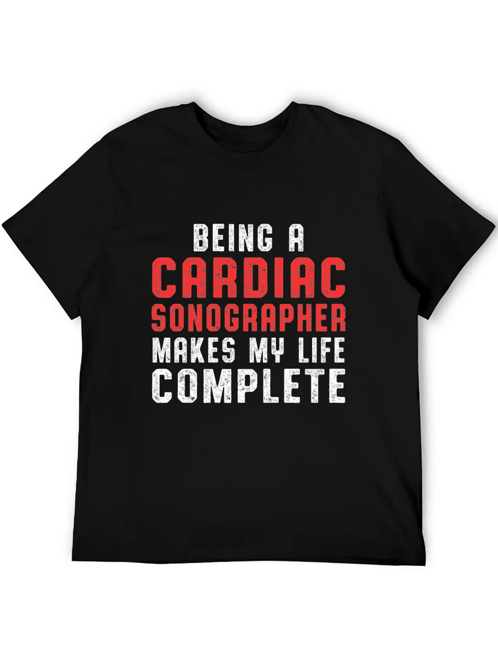 Cardiac Sonographer Echo Tech Complete RDCS Breathable Graphic T-Shirt – Perfect For Casual Days