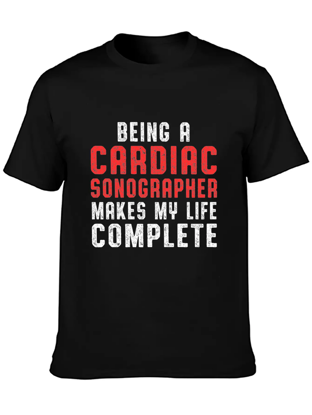 Cardiac Sonographer Echo Tech Complete RDCS Breathable Graphic T-Shirt – Perfect For Casual Days