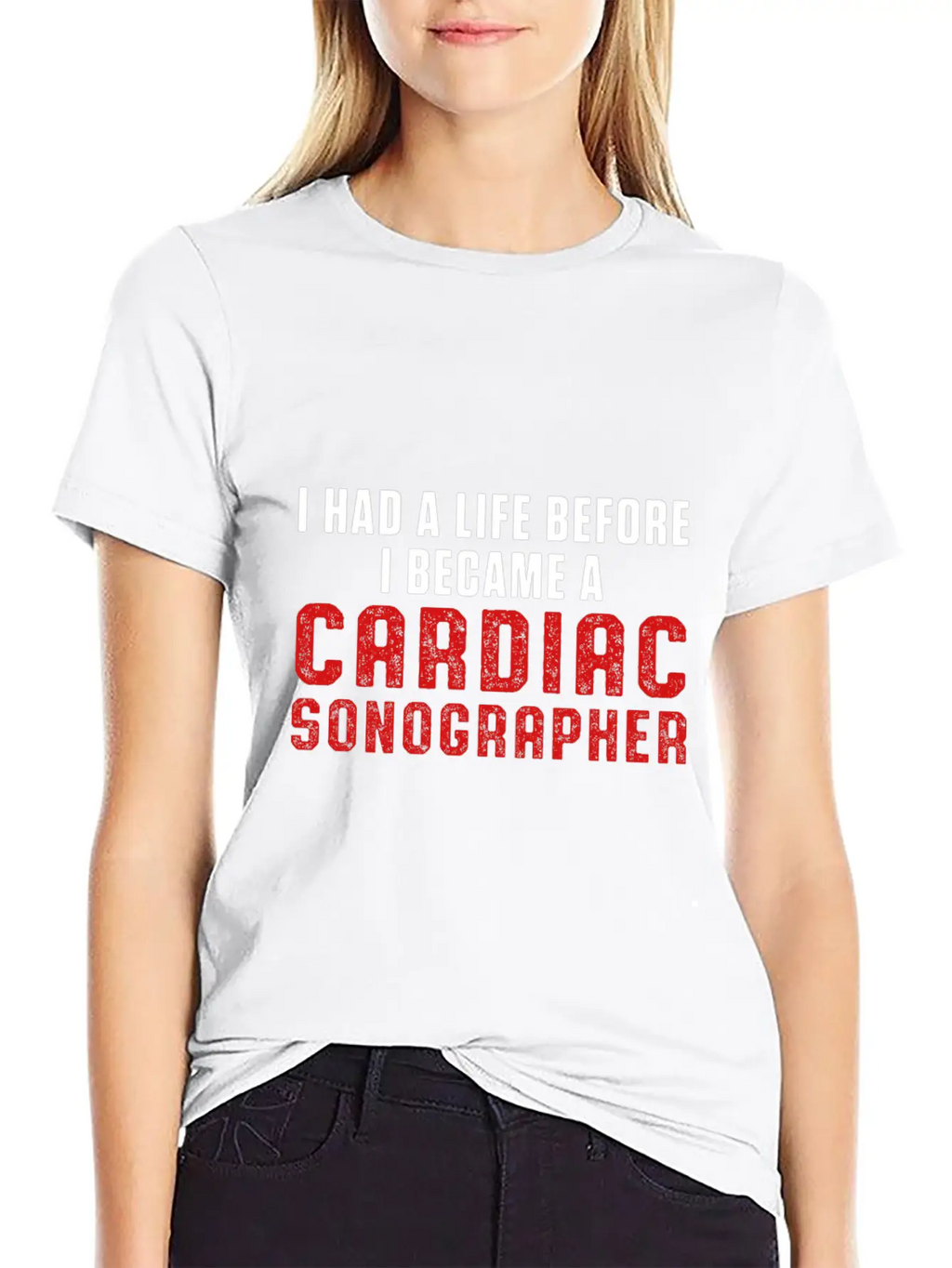 Cardiac Sonographer Echo Tech Had Life RDCS Breathable Soft Cotton T-Shirt – Timeless Casual Look