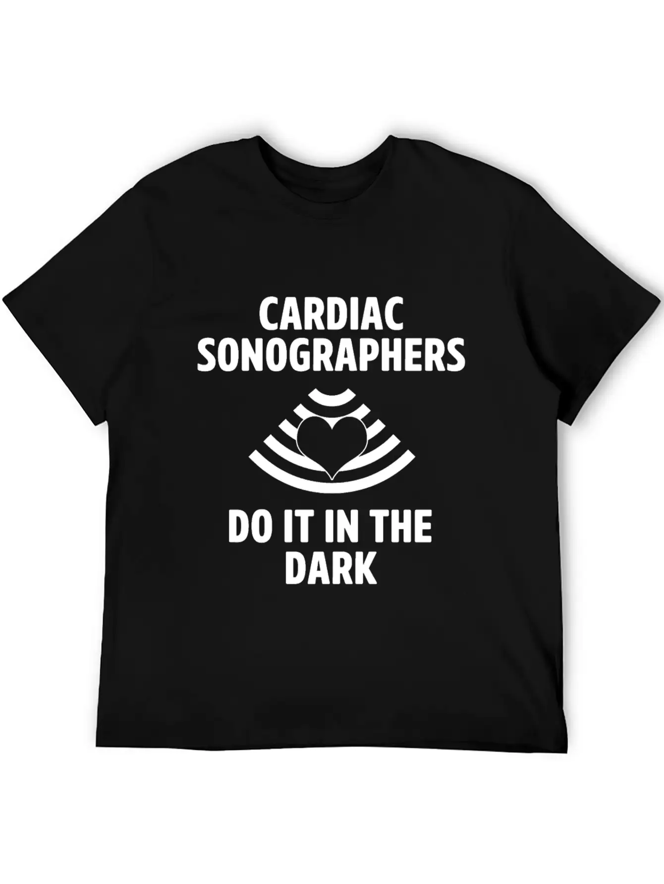 Cardiac Sonographer Echo Tech In The Dark RDCS Classic Cotton Tee – Unisex Comfort For Any Season