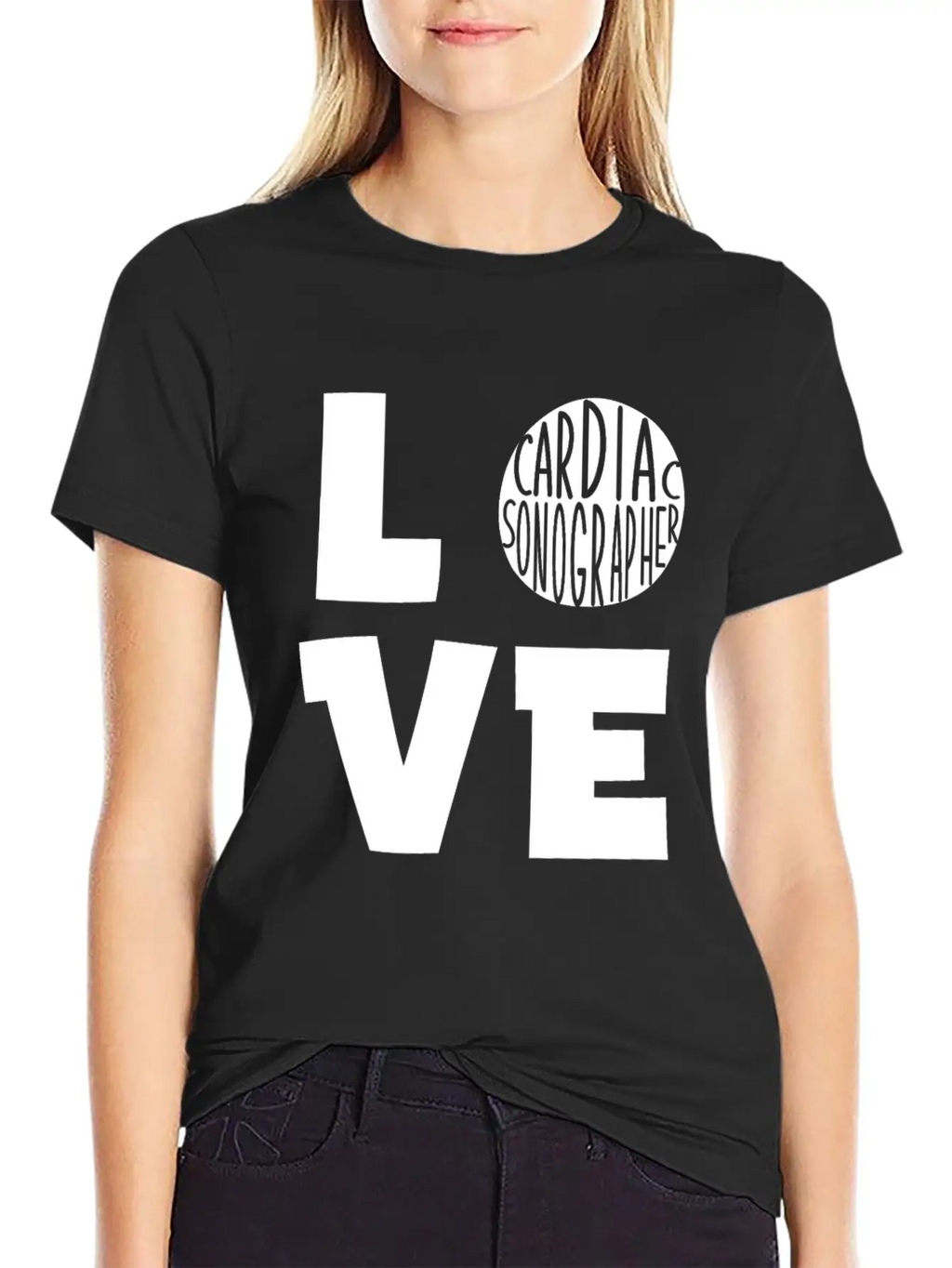 Cardiac Sonographer Echo Tech Love RDCS Product Breathable Graphic T-Shirt – Perfect For Casual Days