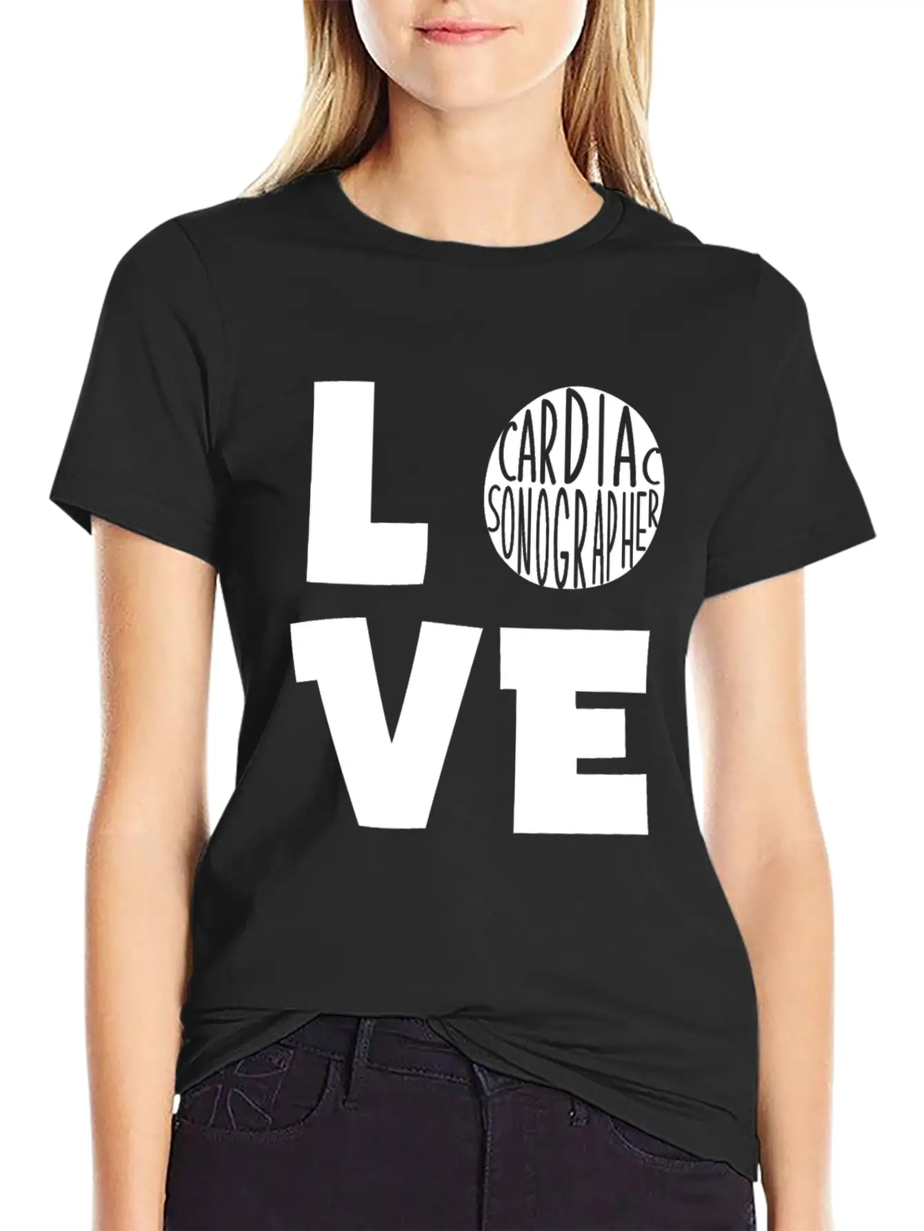 Cardiac Sonographer Echo Tech Love RDCS Product Breathable Graphic T-Shirt – Perfect For Casual Days