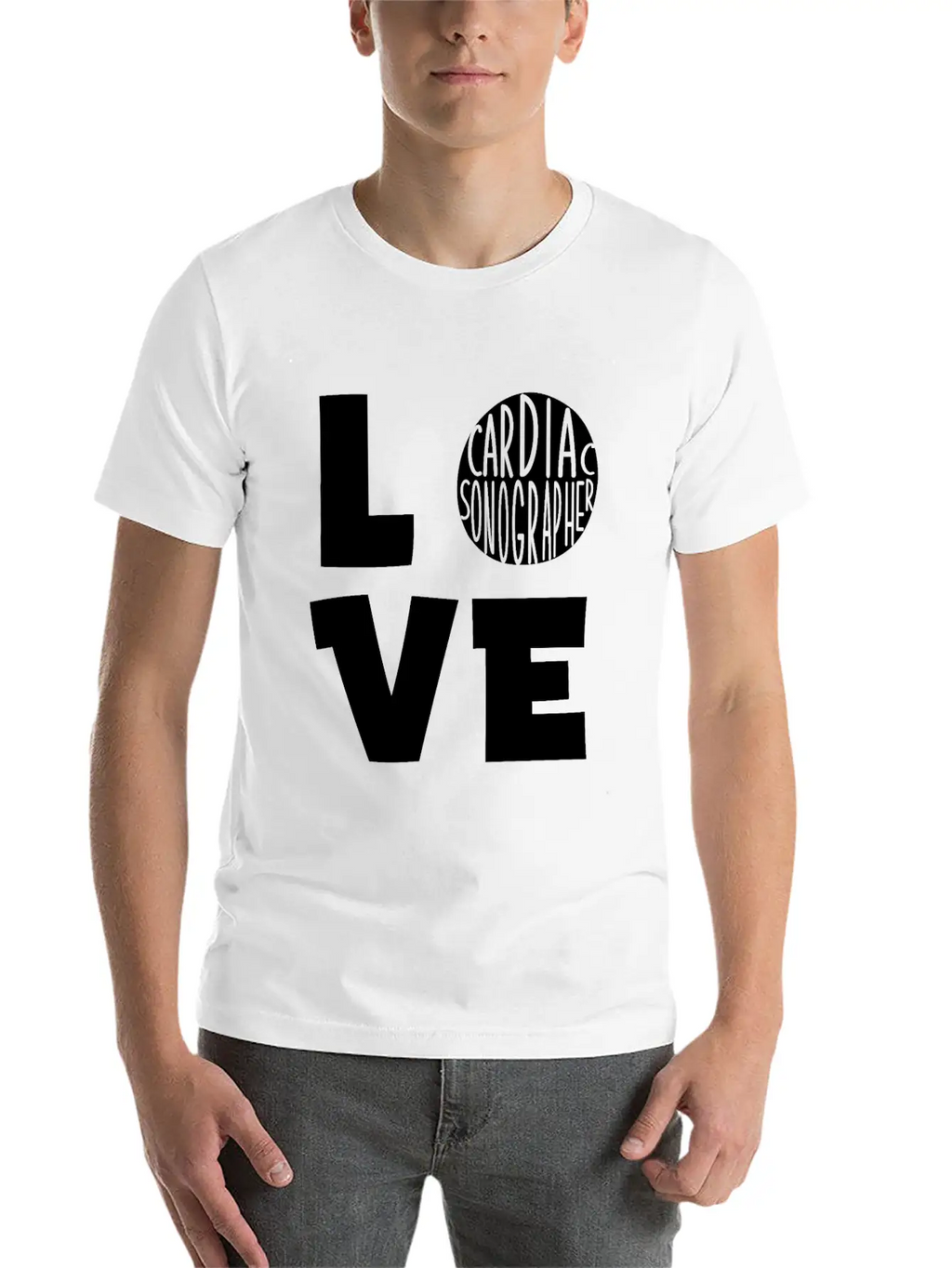 Cardiac Sonographer Echo Tech Love RDCS Product Breathable Graphic T-Shirt – Perfect For Casual Days