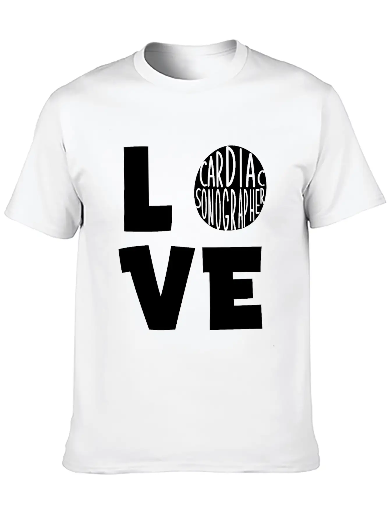 Cardiac Sonographer Echo Tech Love RDCS Product Breathable Graphic T-Shirt – Perfect For Casual Days