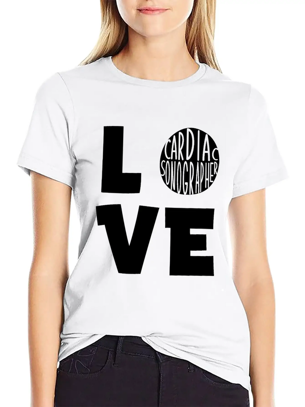Cardiac Sonographer Echo Tech Love RDCS Product Breathable Graphic T-Shirt – Perfect For Casual Days
