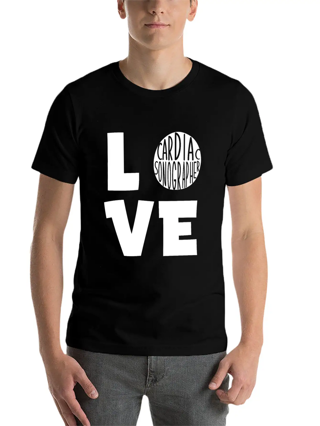 Cardiac Sonographer Echo Tech Love RDCS Product Breathable Graphic T-Shirt – Perfect For Casual Days