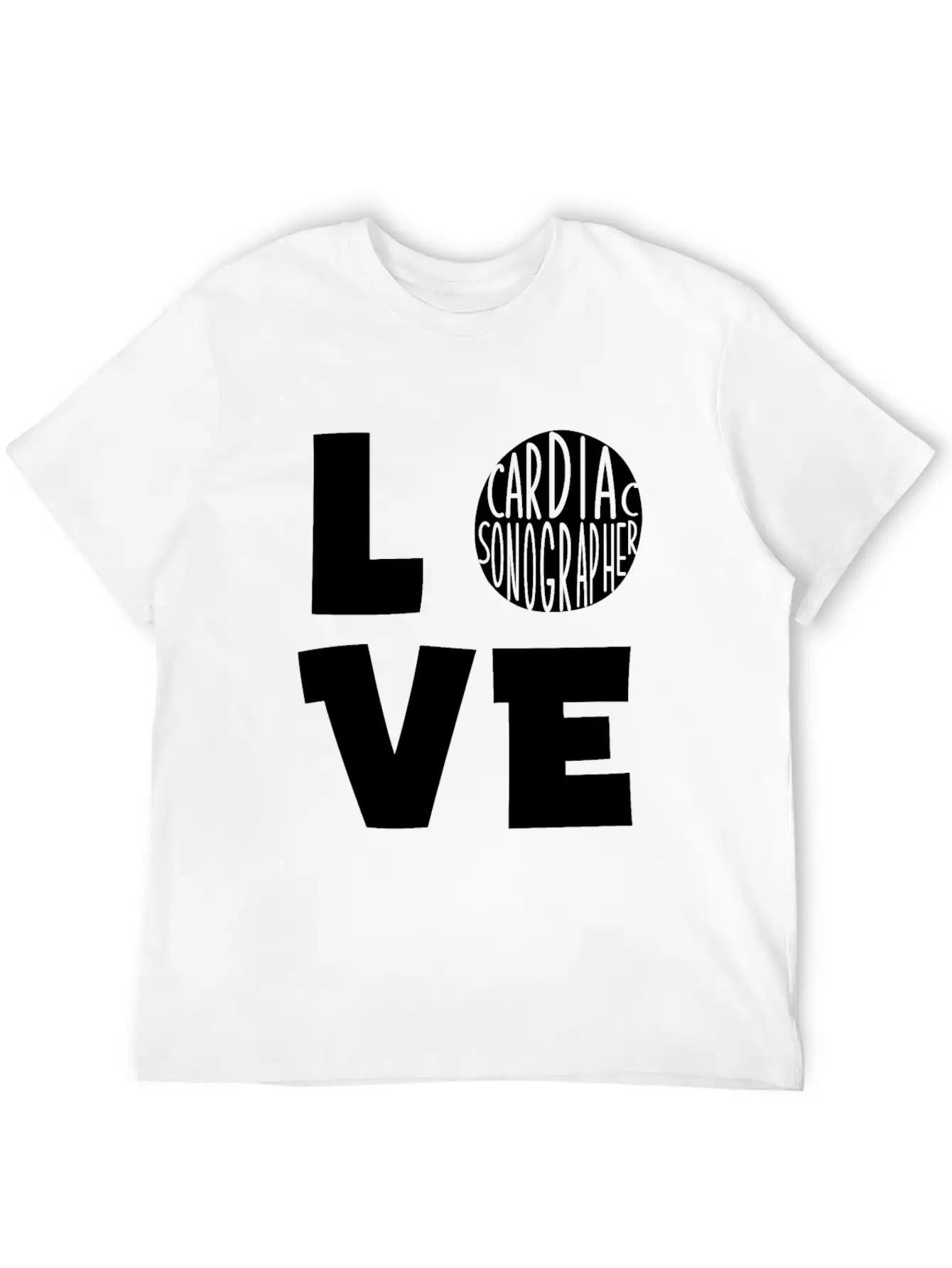 Cardiac Sonographer Echo Tech Love RDCS Product Breathable Graphic T-Shirt – Perfect For Casual Days