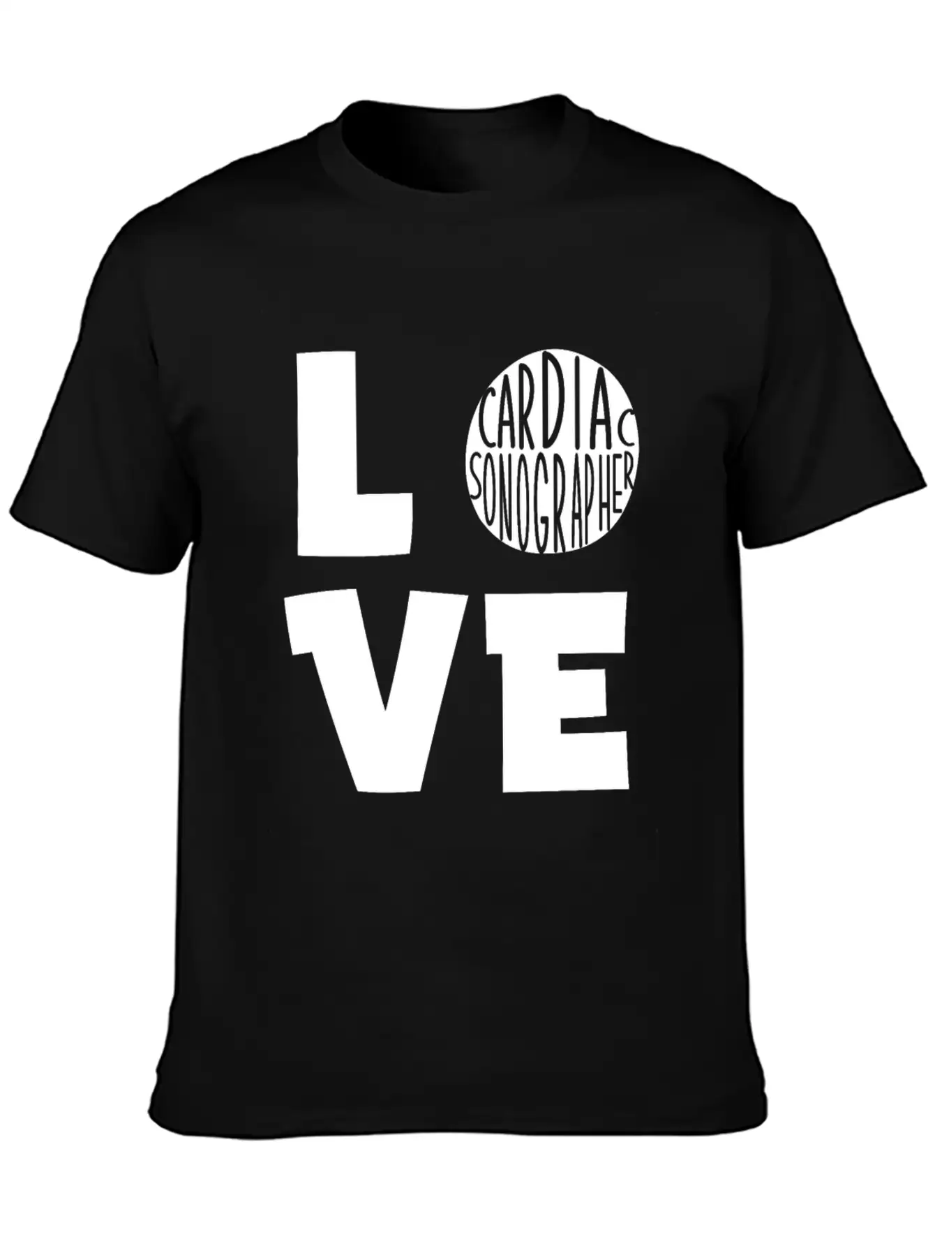 Cardiac Sonographer Echo Tech Love RDCS Product Breathable Graphic T-Shirt – Perfect For Casual Days
