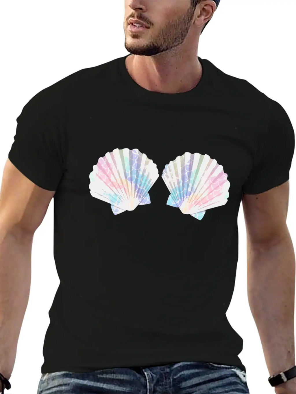 Carnival Carnival Mermaid Mermaid Shells Bra Unisex Casual T-Shirt – Clean Design For Daily Comfort