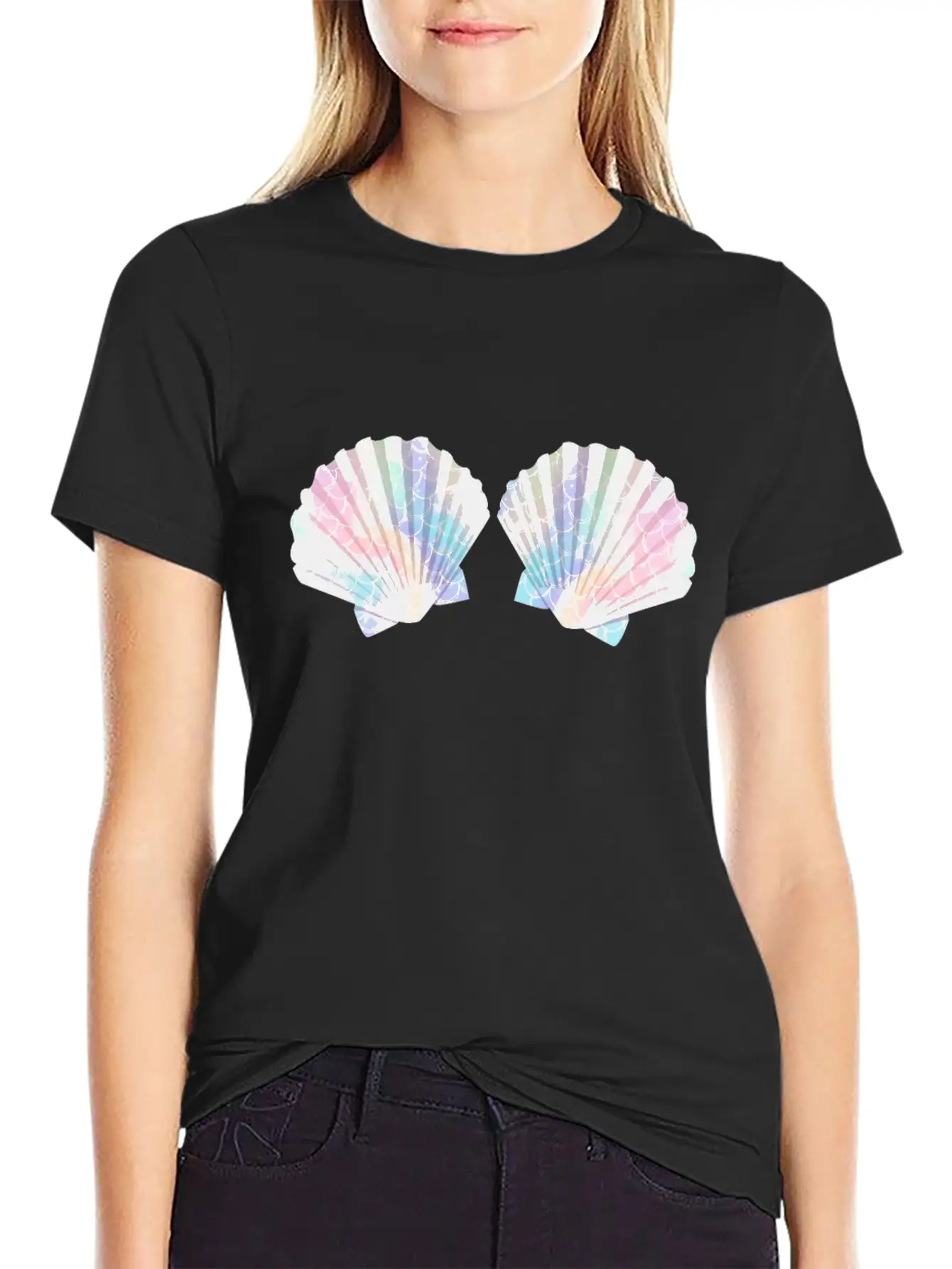 Carnival Carnival Mermaid Mermaid Shells Bra Unisex Casual T-Shirt – Clean Design For Daily Comfort