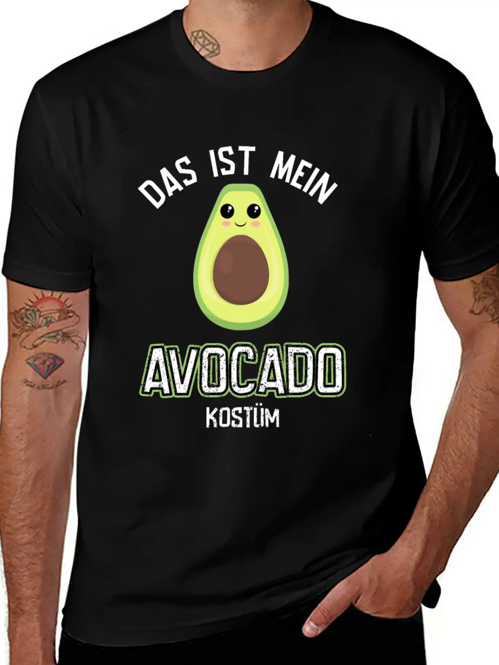 Carnival Costume Avocado Timeless Short Sleeve Tee – Comfy And Minimalist Design