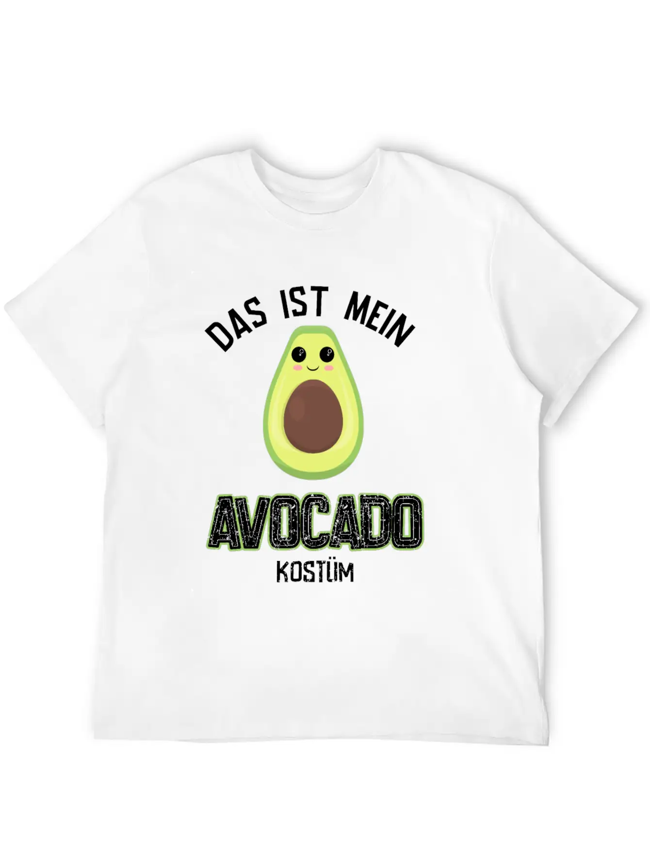 Carnival Costume Avocado Timeless Short Sleeve Tee – Comfy And Minimalist Design
