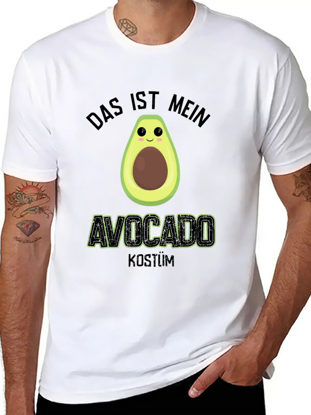Carnival Costume Avocado Timeless Short Sleeve Tee – Comfy And Minimalist Design