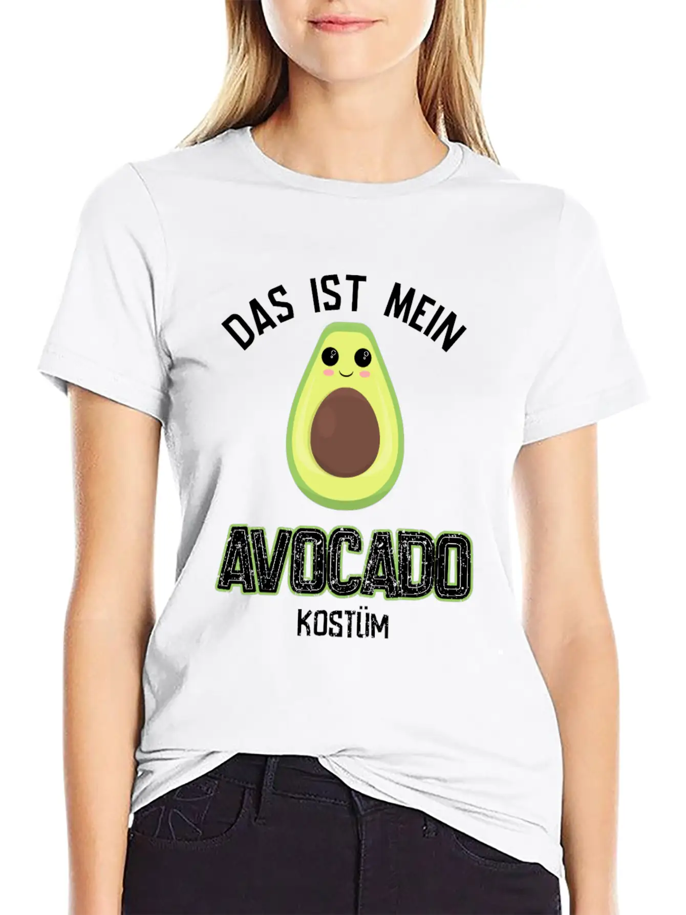 Carnival Costume Avocado Timeless Short Sleeve Tee – Comfy And Minimalist Design