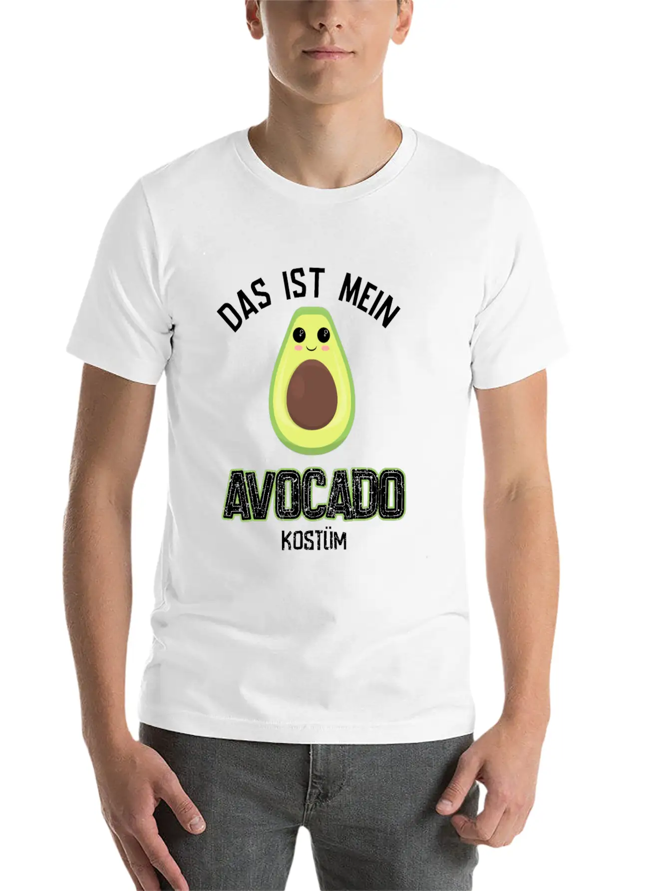 Carnival Costume Avocado Timeless Short Sleeve Tee – Comfy And Minimalist Design