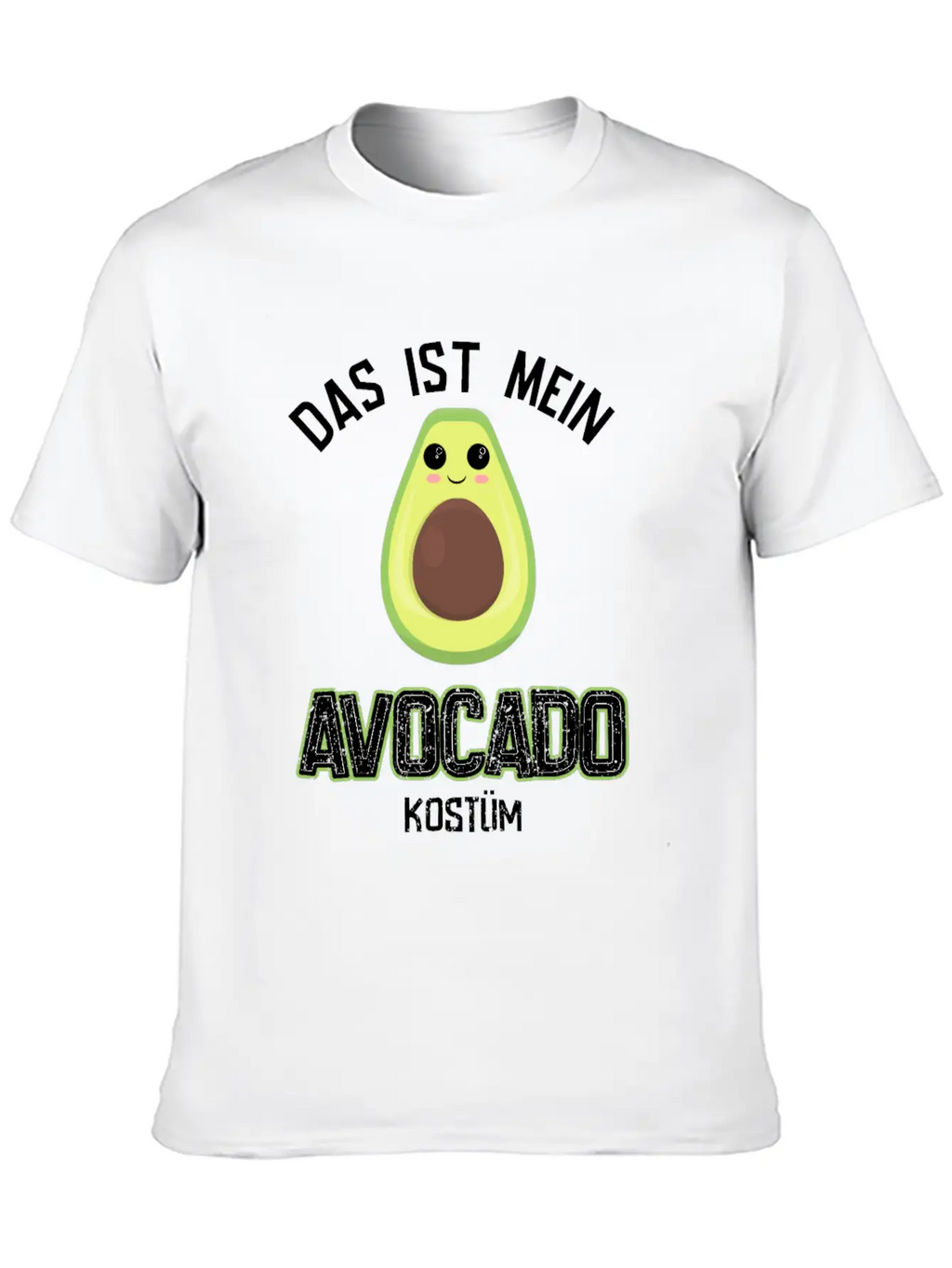 Carnival Costume Avocado Timeless Short Sleeve Tee – Comfy And Minimalist Design