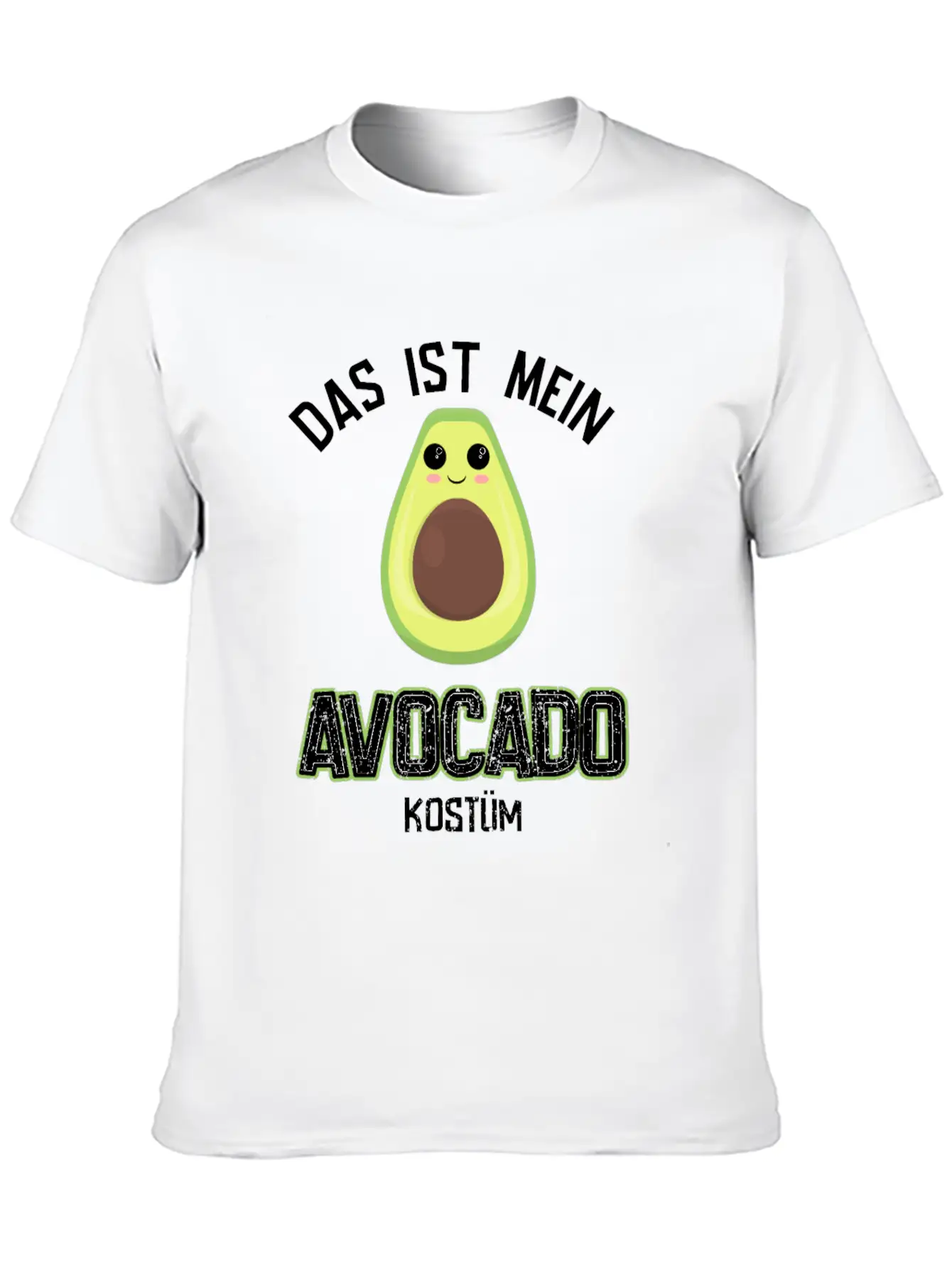 Carnival Costume Avocado Timeless Short Sleeve Tee – Comfy And Minimalist Design