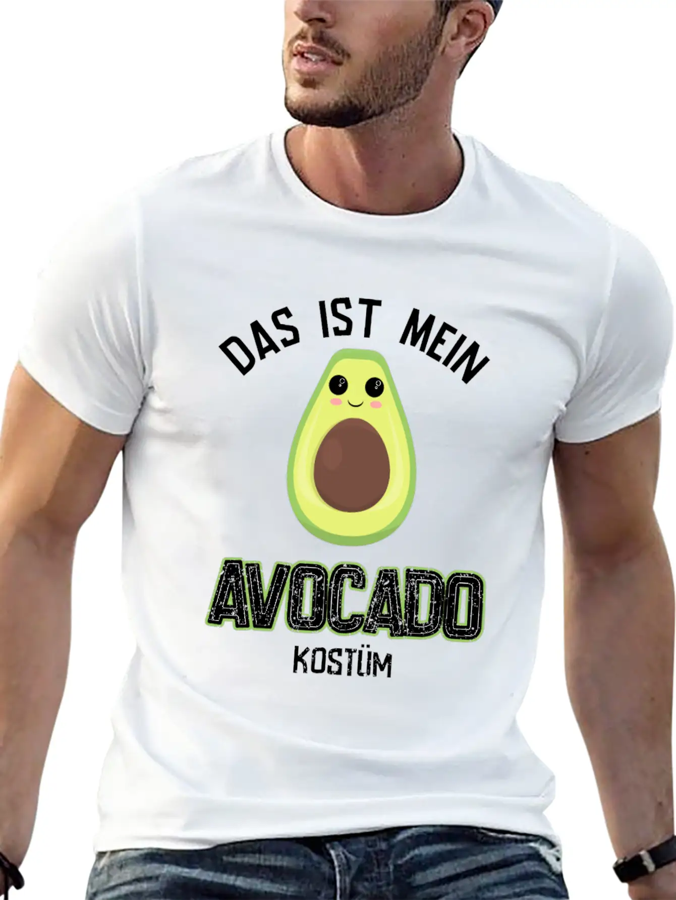 Carnival Costume Avocado Timeless Short Sleeve Tee – Comfy And Minimalist Design