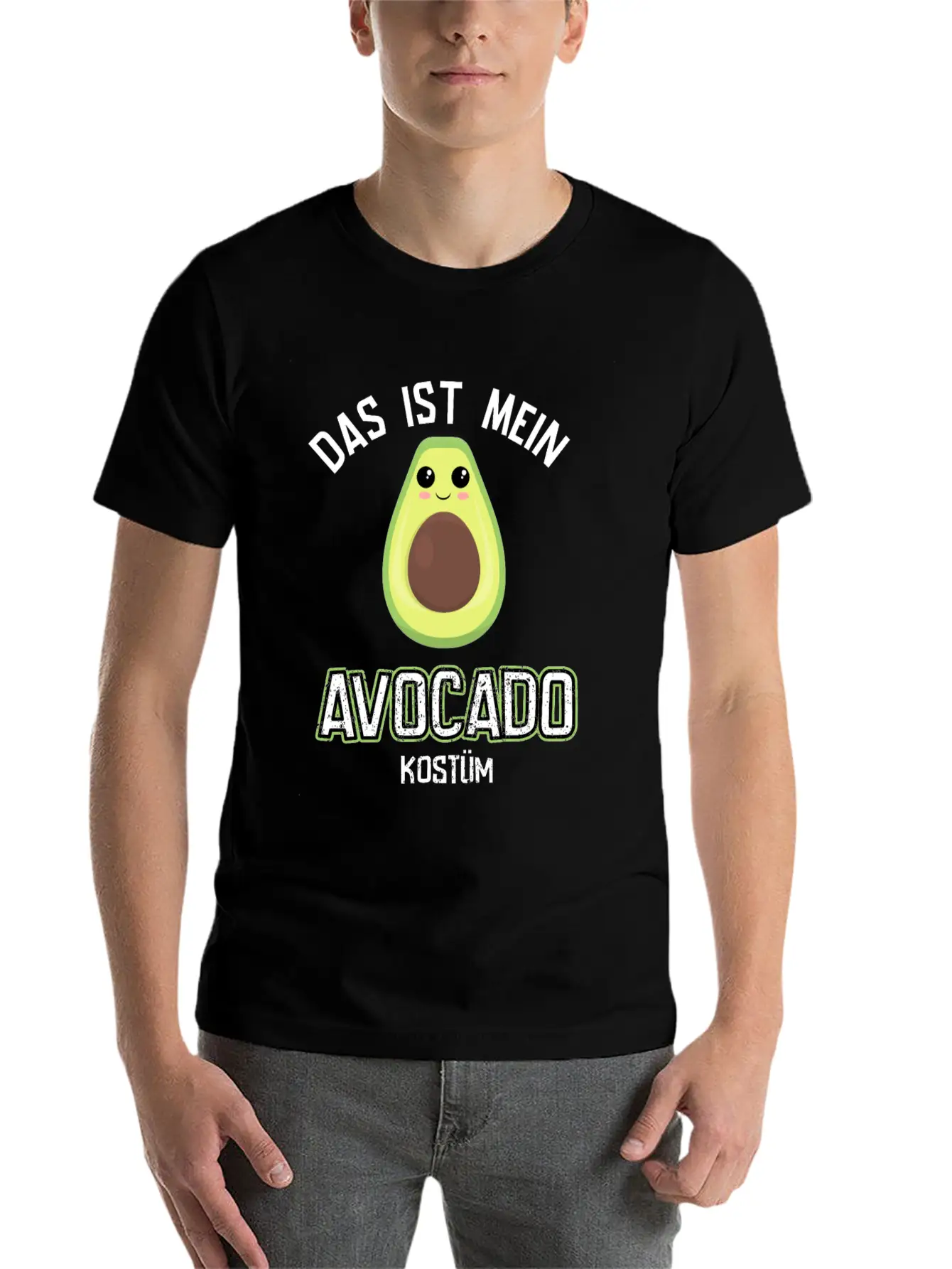 Carnival Costume Avocado Timeless Short Sleeve Tee – Comfy And Minimalist Design