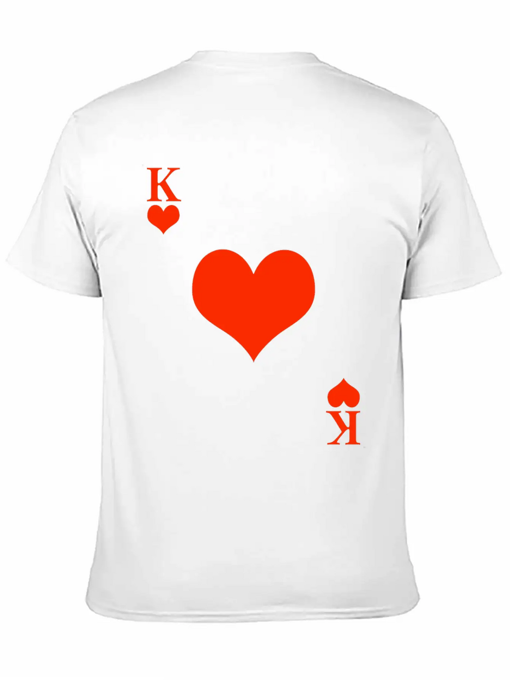 Carnival & Mardi Gras King Heart King Card Game Stylish Everyday T-Shirt – Unisex Basic Cotton Tee