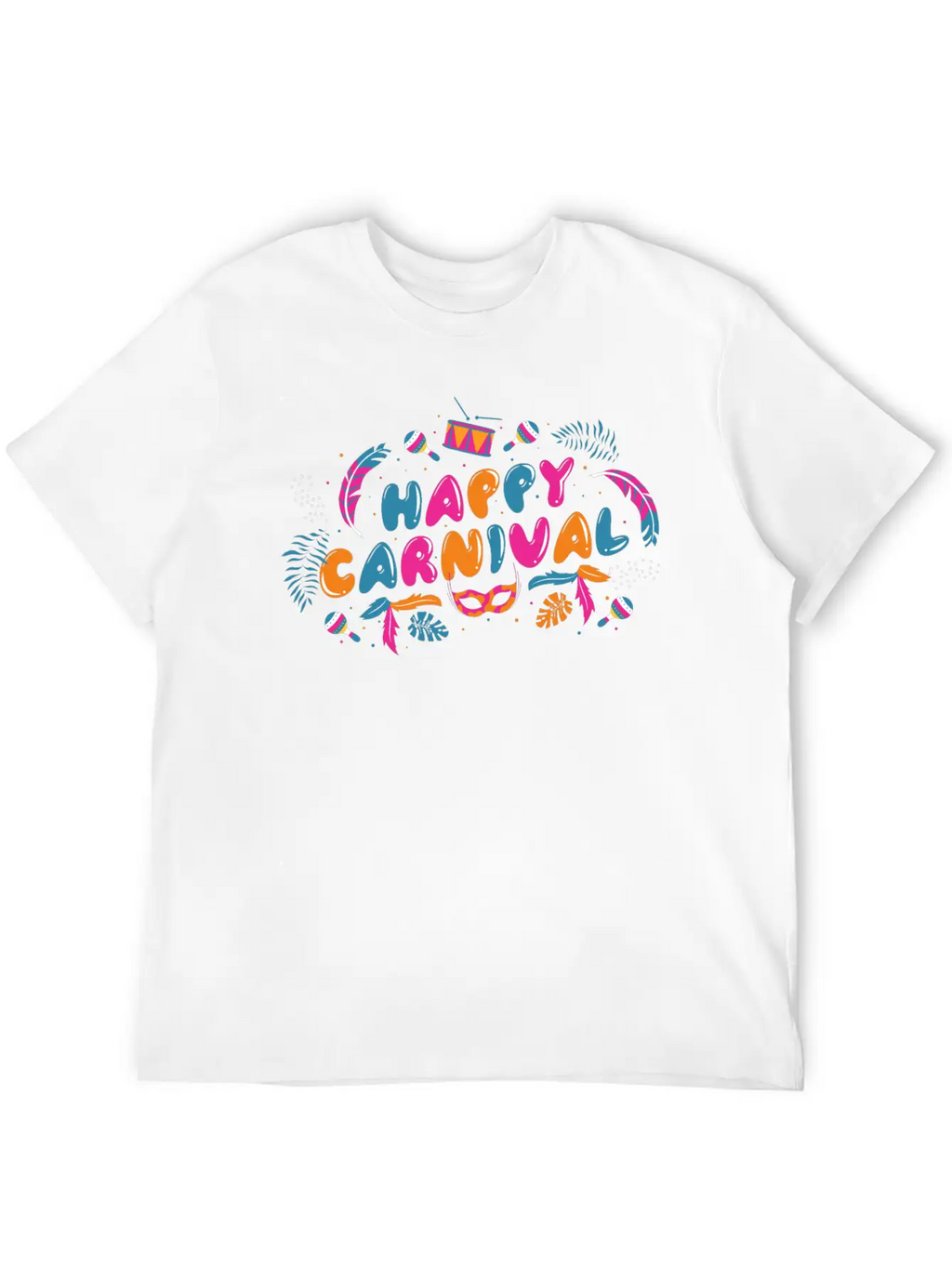 Carnival Mardi Gras Saying Celebration Camels Unisex Casual T-Shirt – Clean Design For Daily Comfort