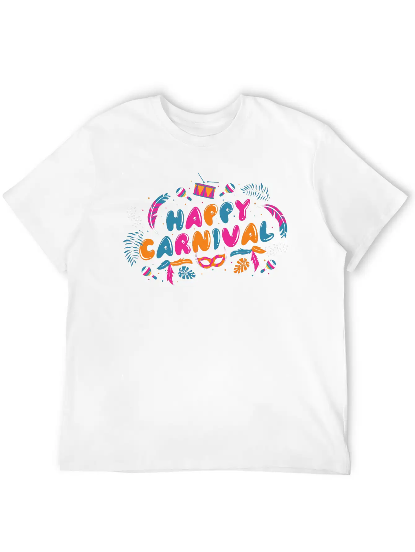Carnival Mardi Gras Saying Celebration Camels Unisex Casual T-Shirt – Clean Design For Daily Comfort