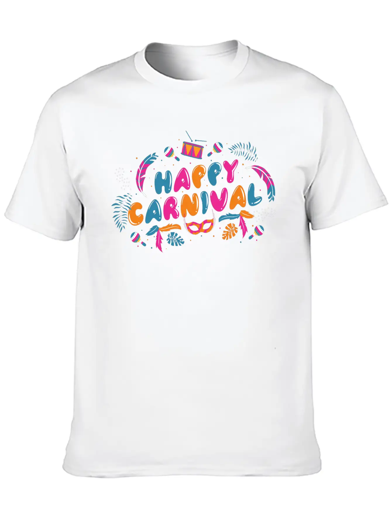 Carnival Mardi Gras Saying Celebration Camels Unisex Casual T-Shirt – Clean Design For Daily Comfort