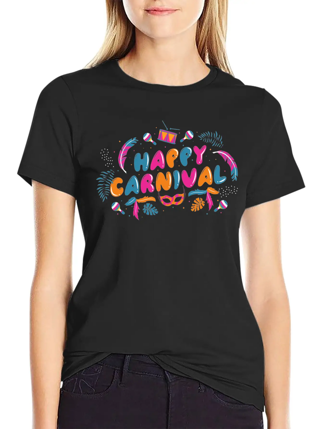 Carnival Mardi Gras Saying Celebration Camels Unisex Casual T-Shirt – Clean Design For Daily Comfort