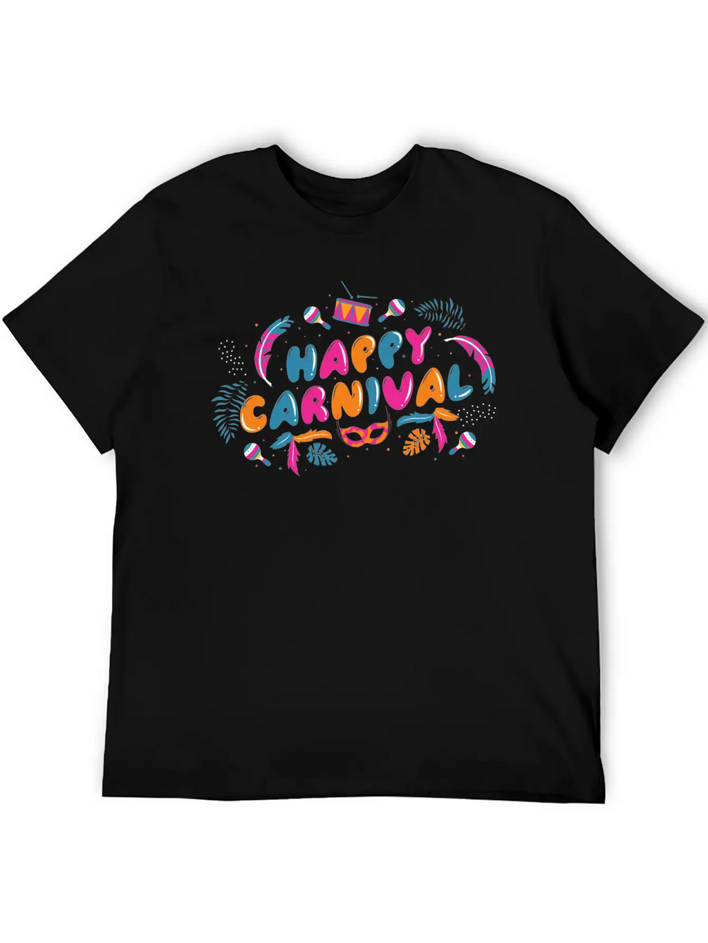 Carnival Mardi Gras Saying Celebration Camels Unisex Casual T-Shirt – Clean Design For Daily Comfort