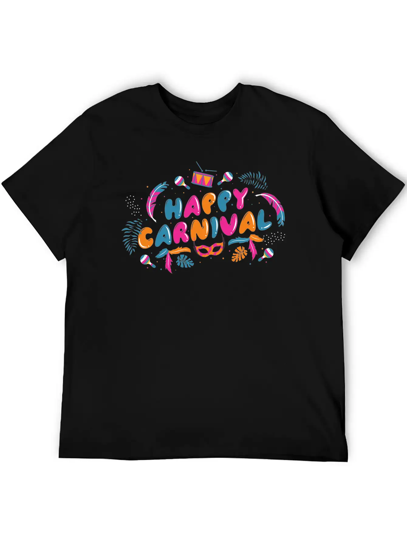 Carnival Mardi Gras Saying Celebration Camels Unisex Casual T-Shirt – Clean Design For Daily Comfort