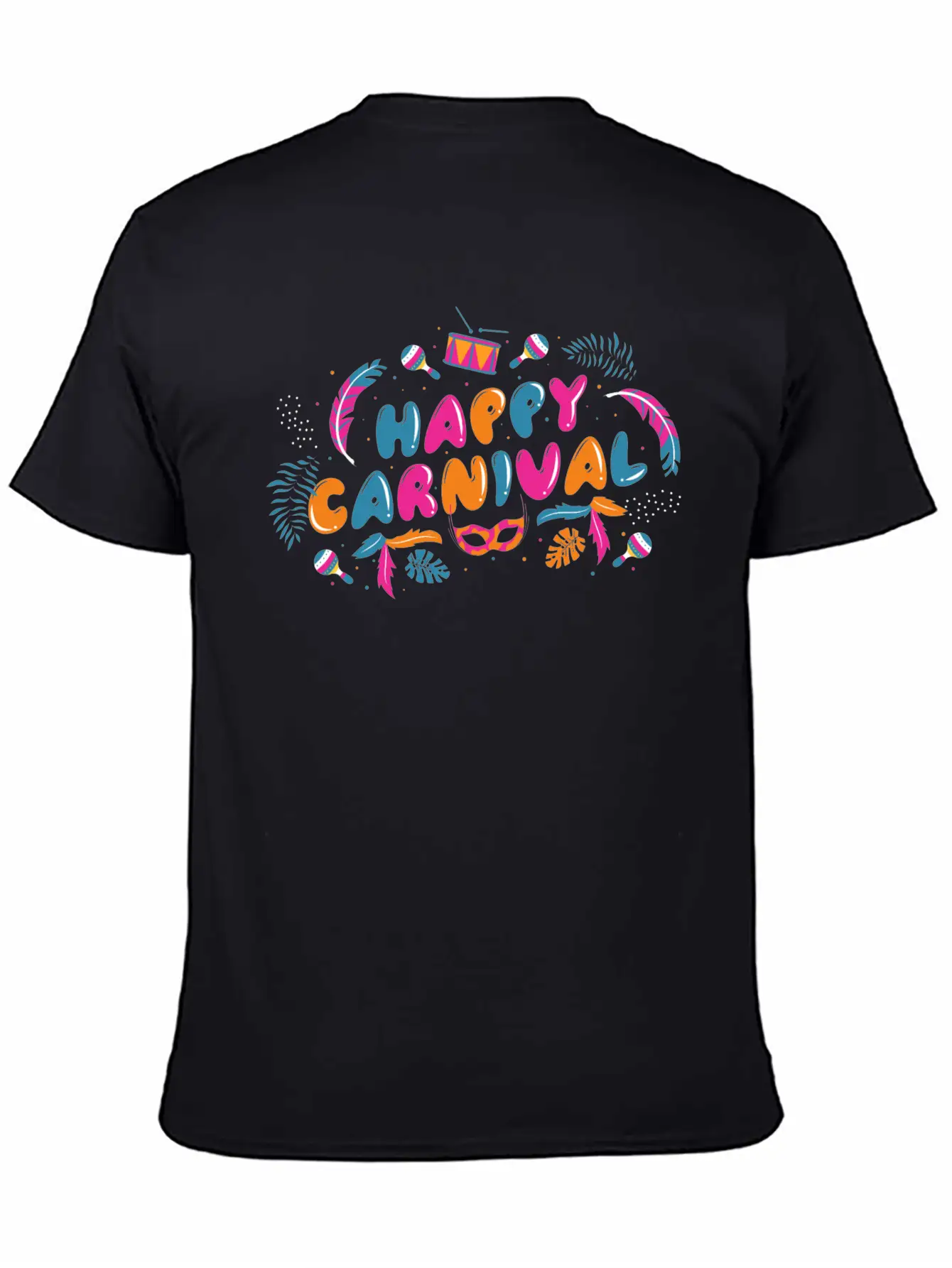 Carnival Mardi Gras Saying Celebration Camels Unisex Casual T-Shirt – Clean Design For Daily Comfort