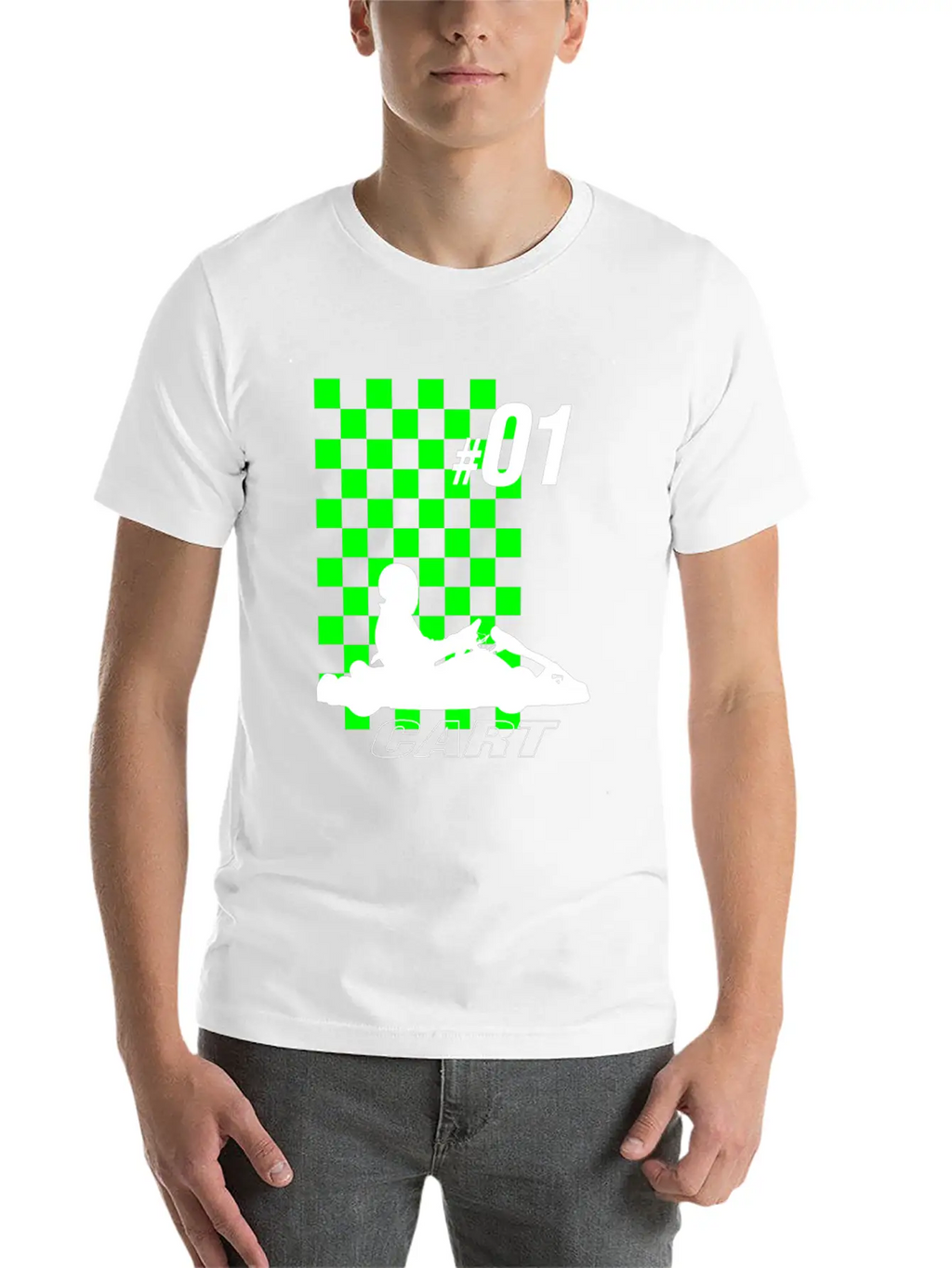 Cart Racing Team Stylish Everyday T-Shirt – Unisex Basic Cotton Tee