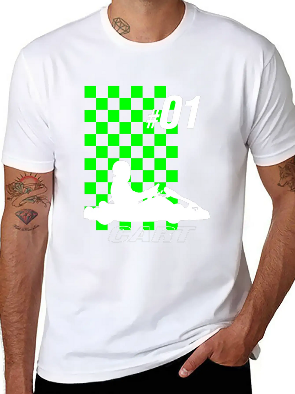 Cart Racing Team Stylish Everyday T-Shirt – Unisex Basic Cotton Tee