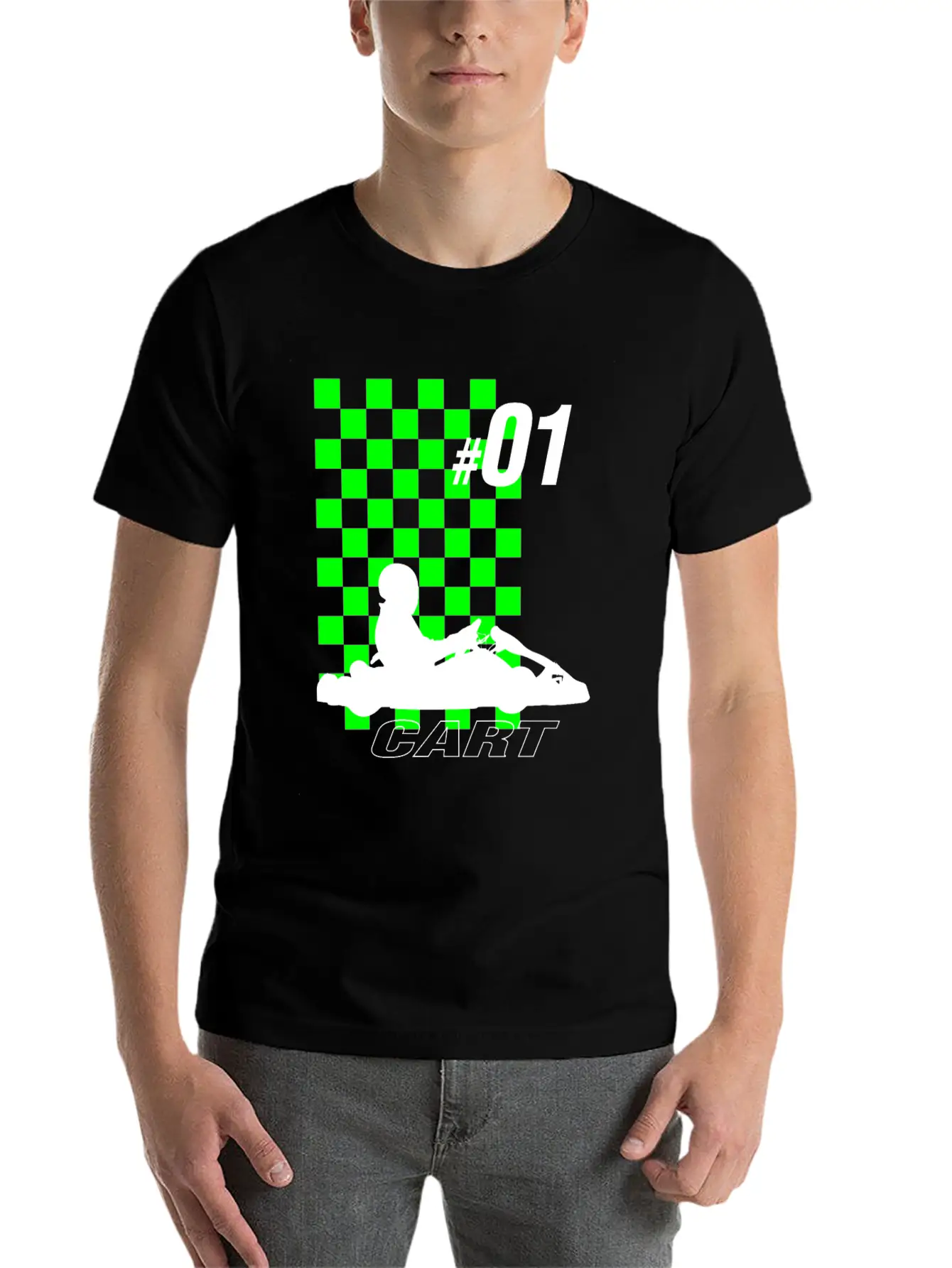 Cart Racing Team Stylish Everyday T-Shirt – Unisex Basic Cotton Tee