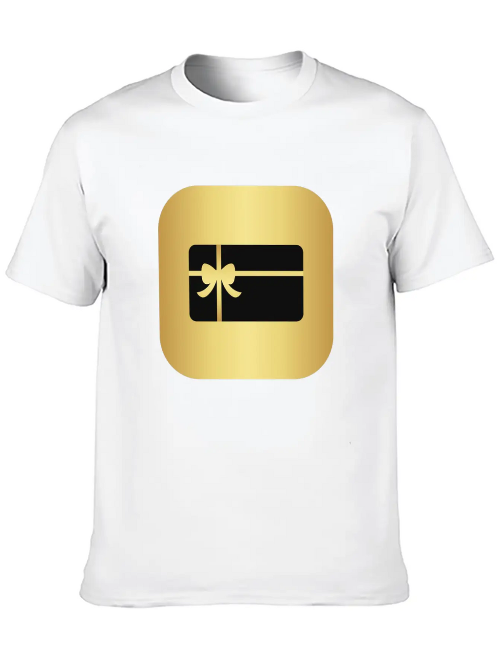 Carte De Vœux Dorée Breathable Graphic T-Shirt – Perfect For Casual Days