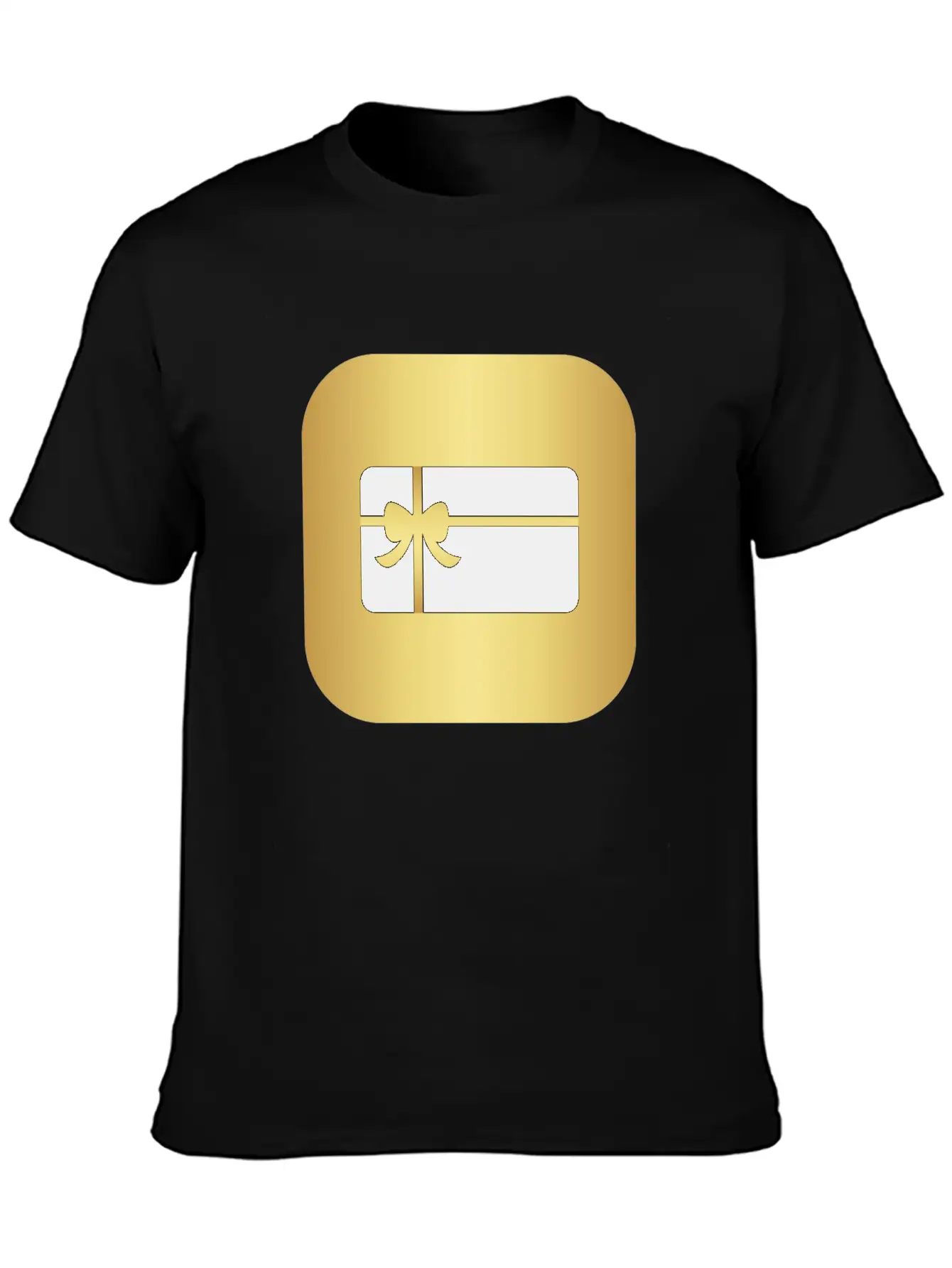 Carte De Vœux Dorée Breathable Graphic T-Shirt – Perfect For Casual Days