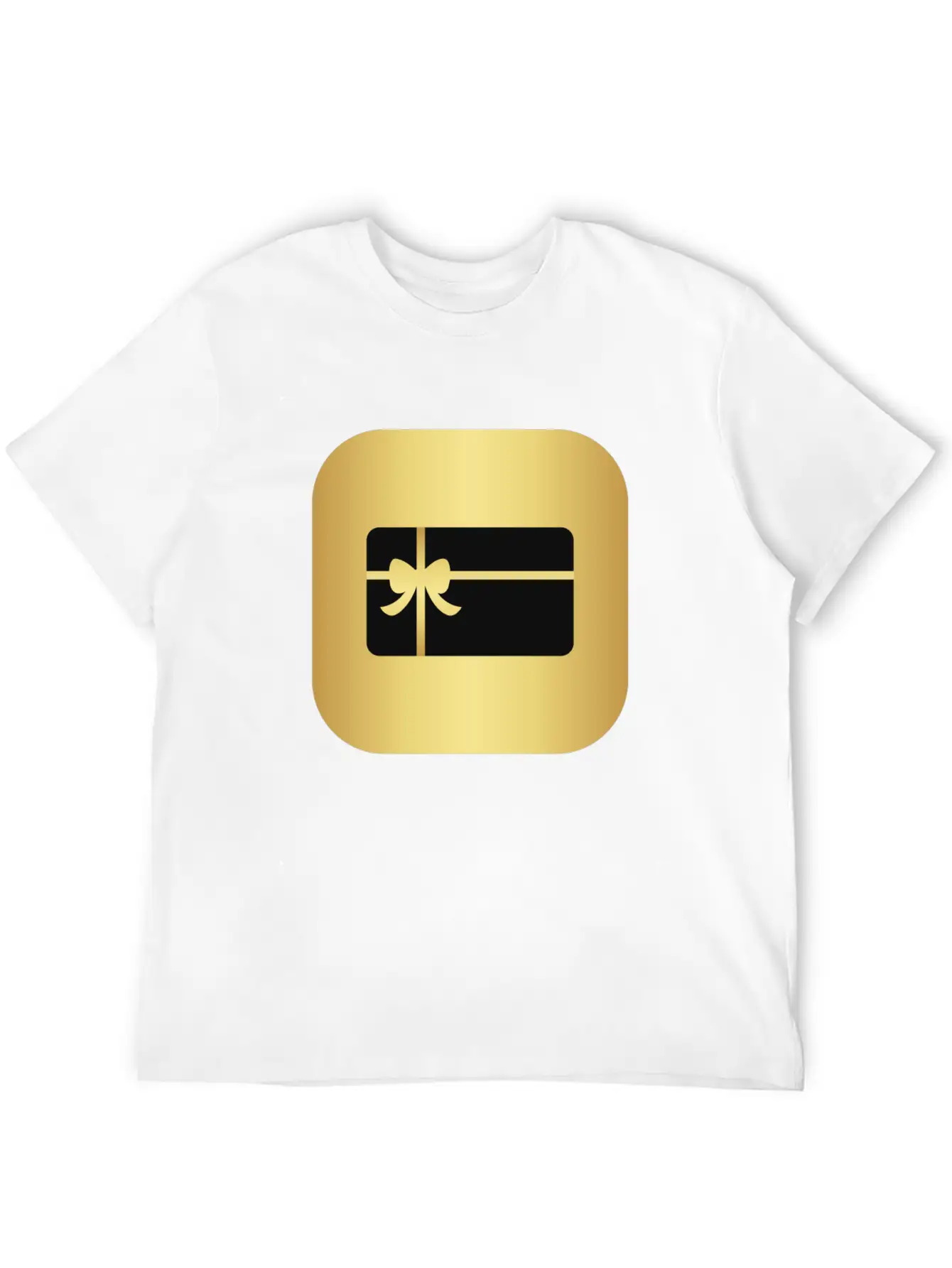 Carte De Vœux Dorée Breathable Graphic T-Shirt – Perfect For Casual Days