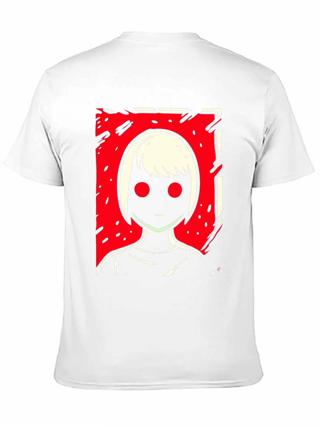 Cartoon Anime Manga Dark Girl Timeless Short Sleeve Tee – Comfy And Minimalist Design