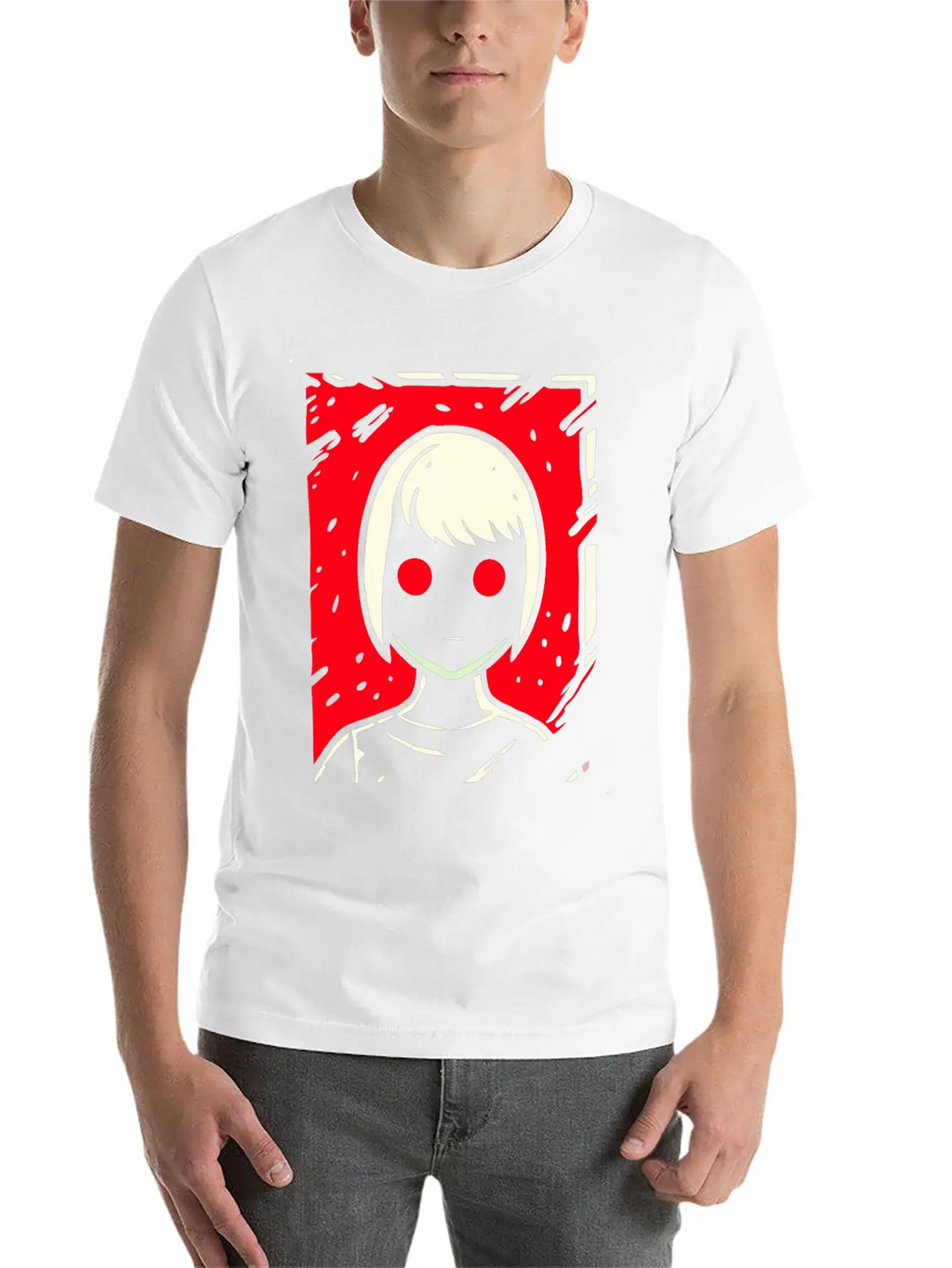 Cartoon Anime Manga Dark Girl Timeless Short Sleeve Tee – Comfy And Minimalist Design