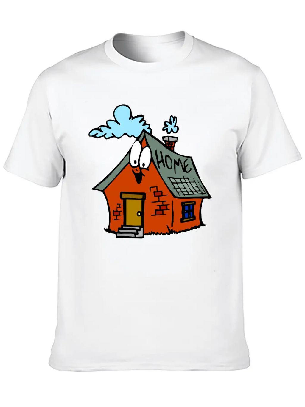 Cartoon Toy House Classic Cotton Tee – Unisex Comfort For Any Season