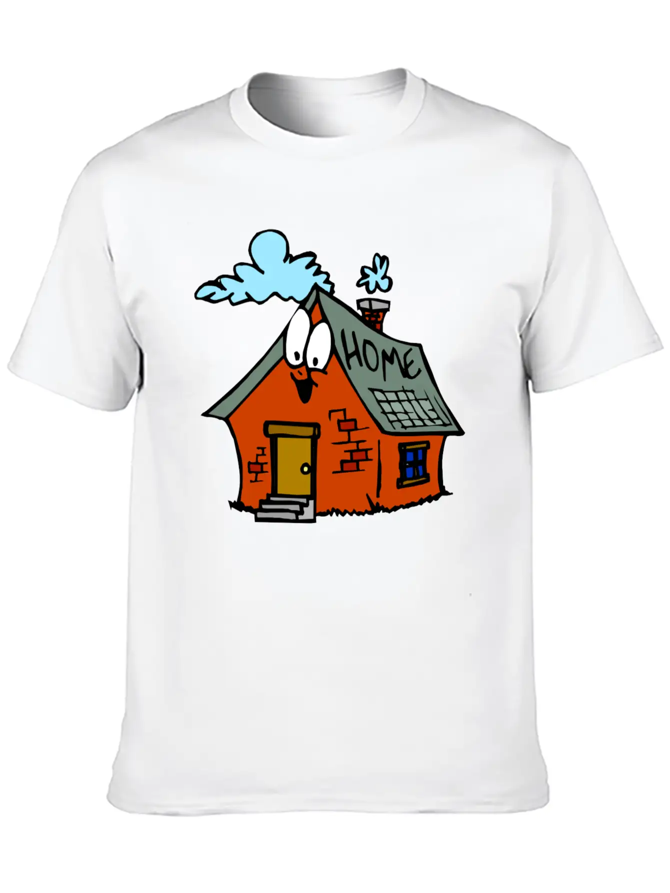 Cartoon Toy House Classic Cotton Tee – Unisex Comfort For Any Season