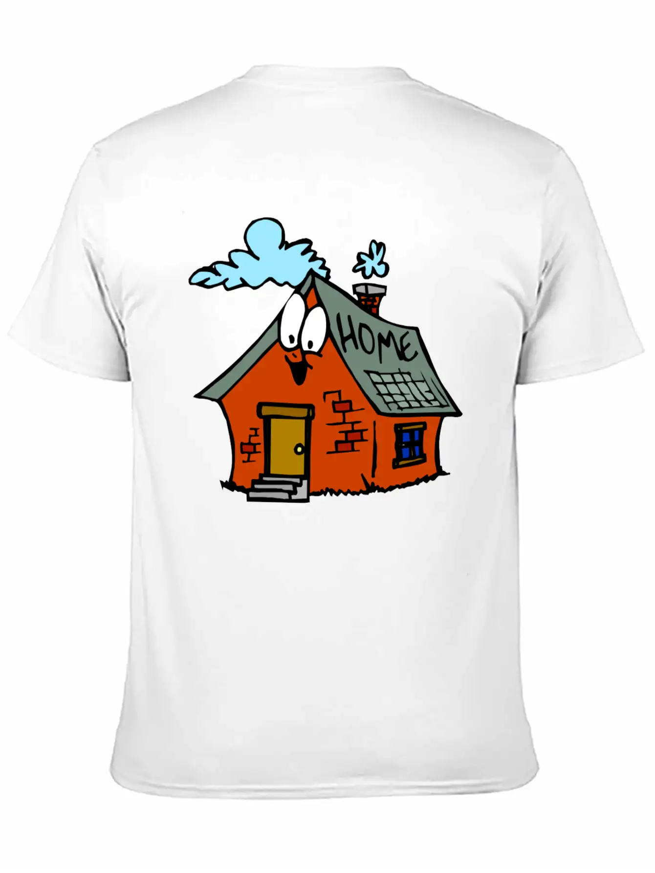 Cartoon Toy House Classic Cotton Tee – Unisex Comfort For Any Season