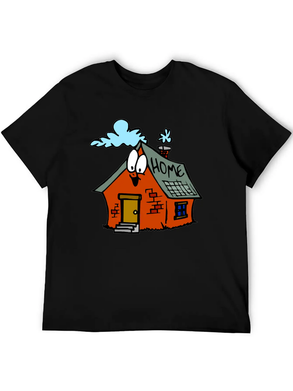 Cartoon Toy House Classic Cotton Tee – Unisex Comfort For Any Season