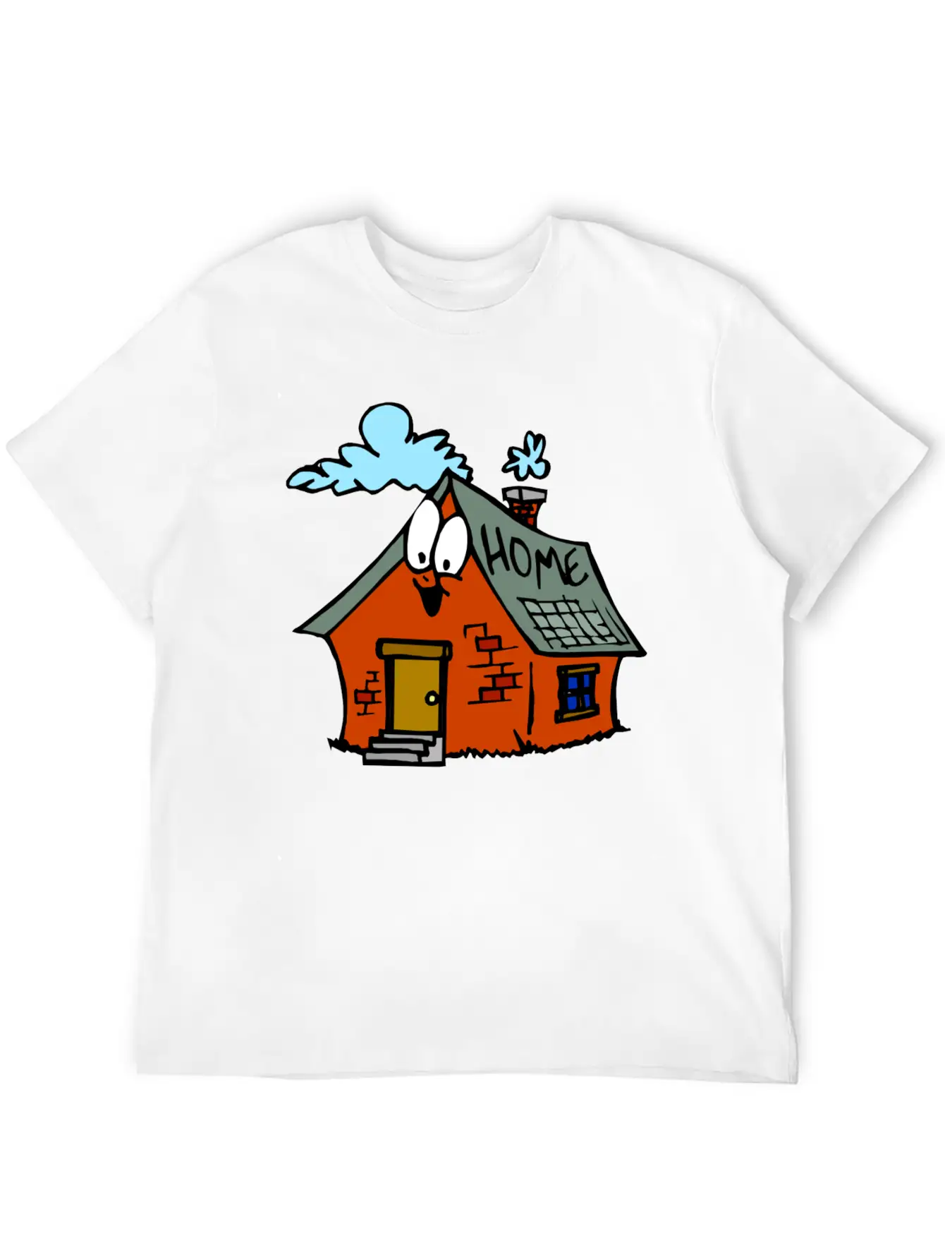 Cartoon Toy House Classic Cotton Tee – Unisex Comfort For Any Season