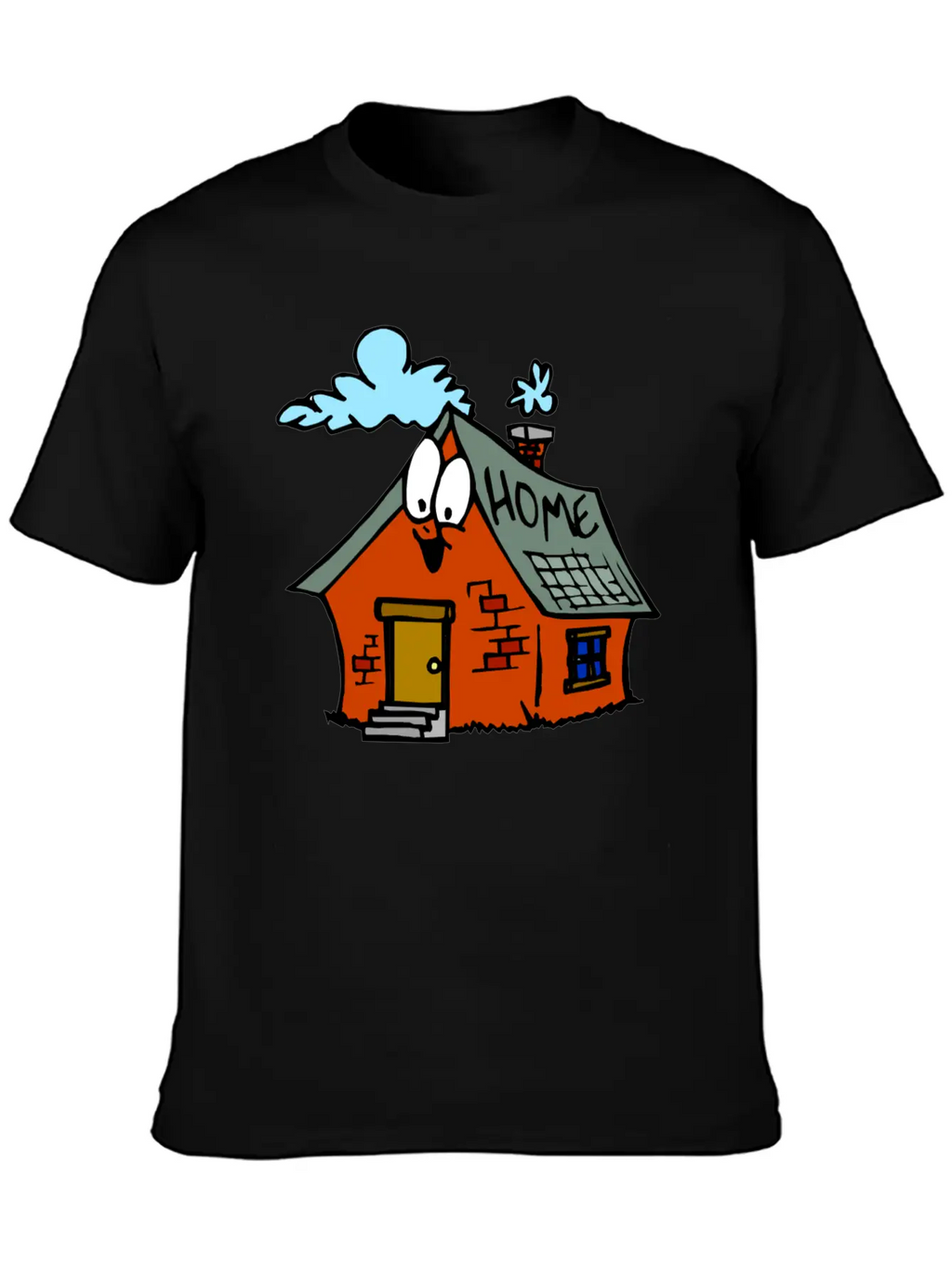 Cartoon Toy House Classic Cotton Tee – Unisex Comfort For Any Season